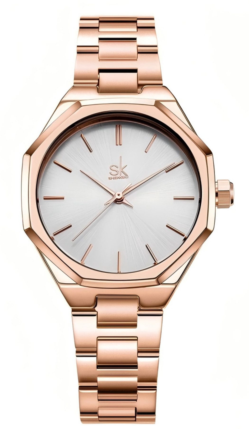 Forrlite Quarzuhr Quarzuhr, Armbanduhr Edelstahl Damen Uhr, Multifunktionsu günstig online kaufen