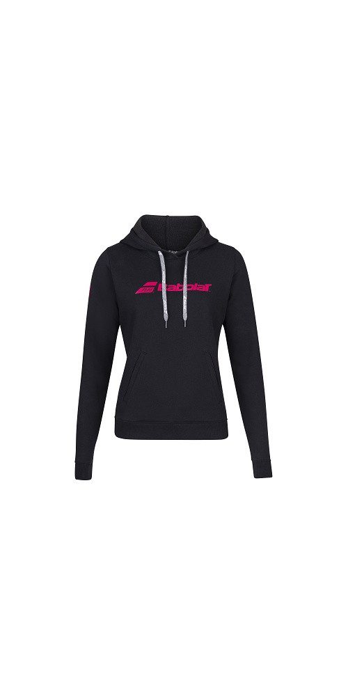 Babolat Kapuzenpullover Hoodie mit Kapuze Exercise Club schwarz Damen