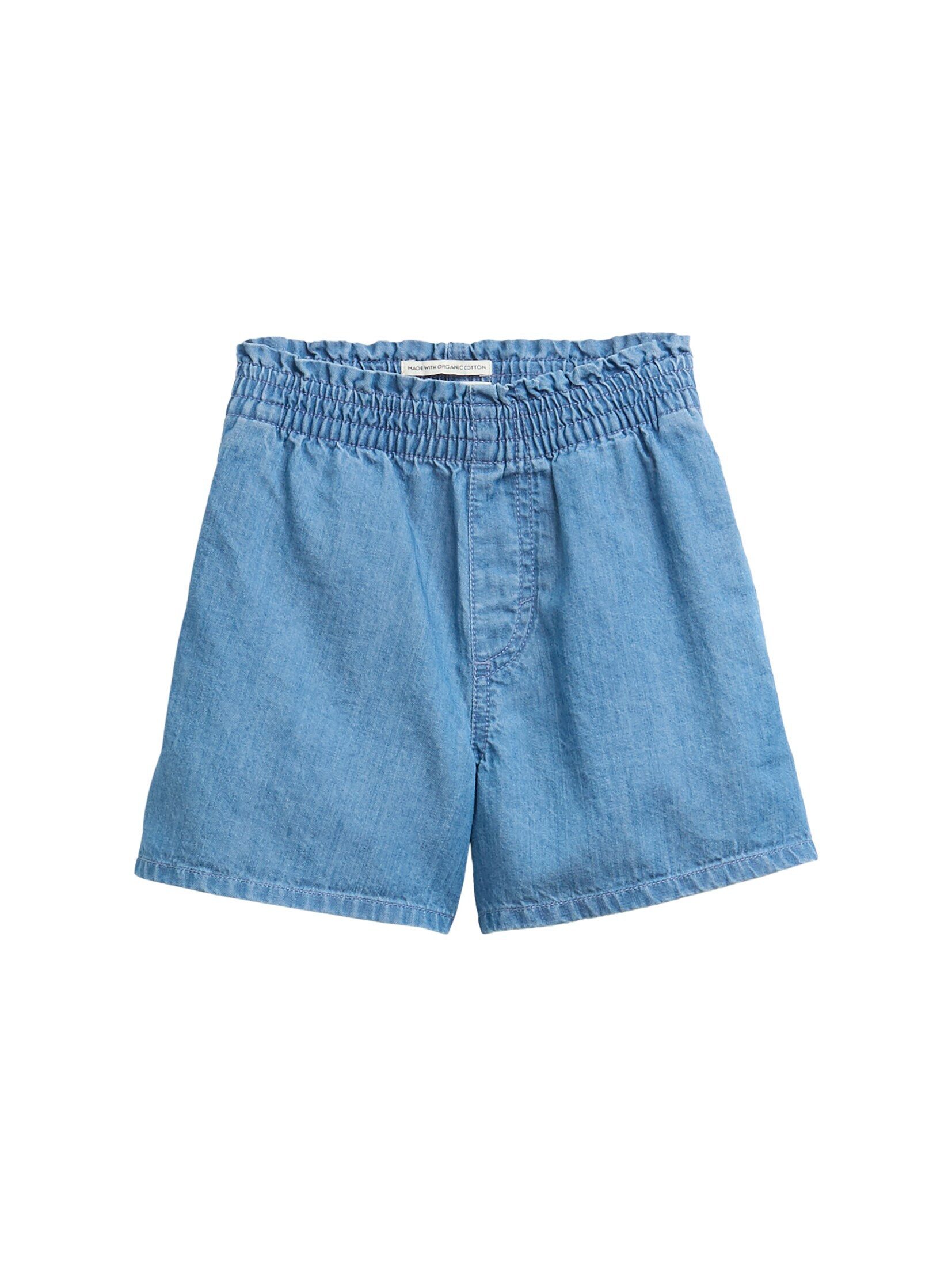 TOM TAILOR Jeansshorts Jeanshosen Jeans Shorts mit elastischem Bund