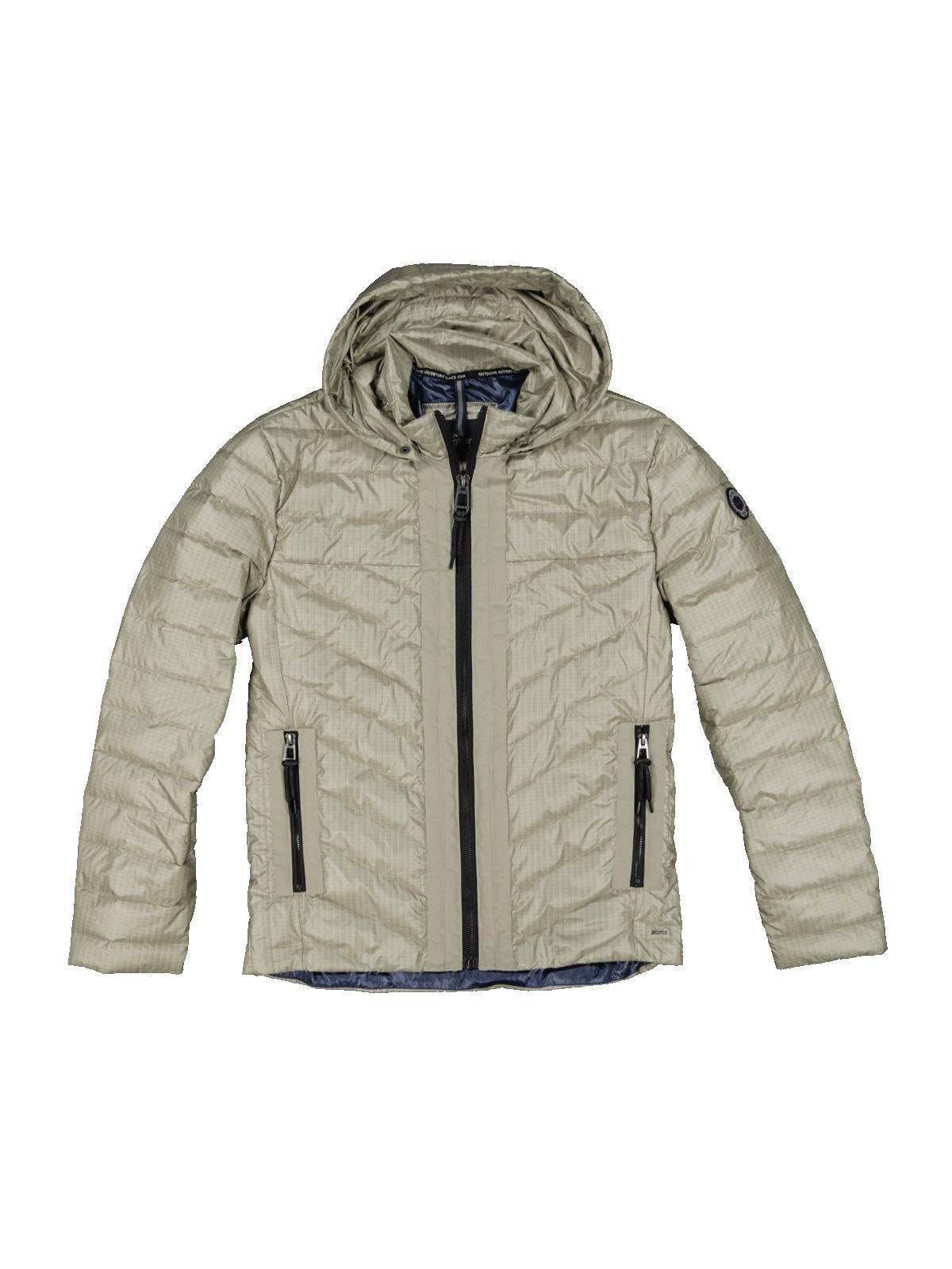 abnehmbarer Engbers mit Kapuze Steppjacke Steppjacke