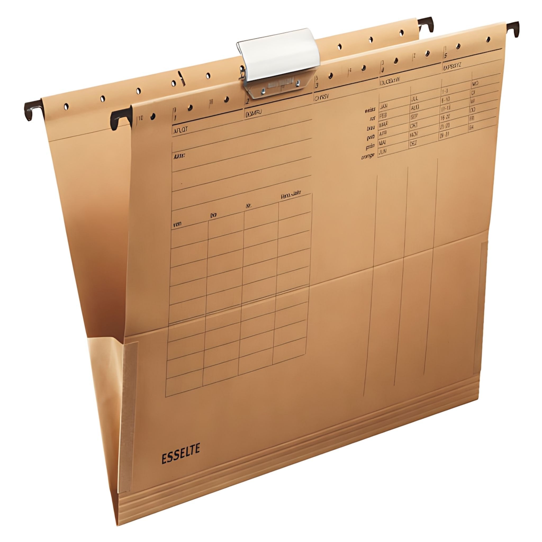 ESSELTE Hängeordner ESSELTE Hängetasche A4 seitlich mit Fröschen Karton naturbraun