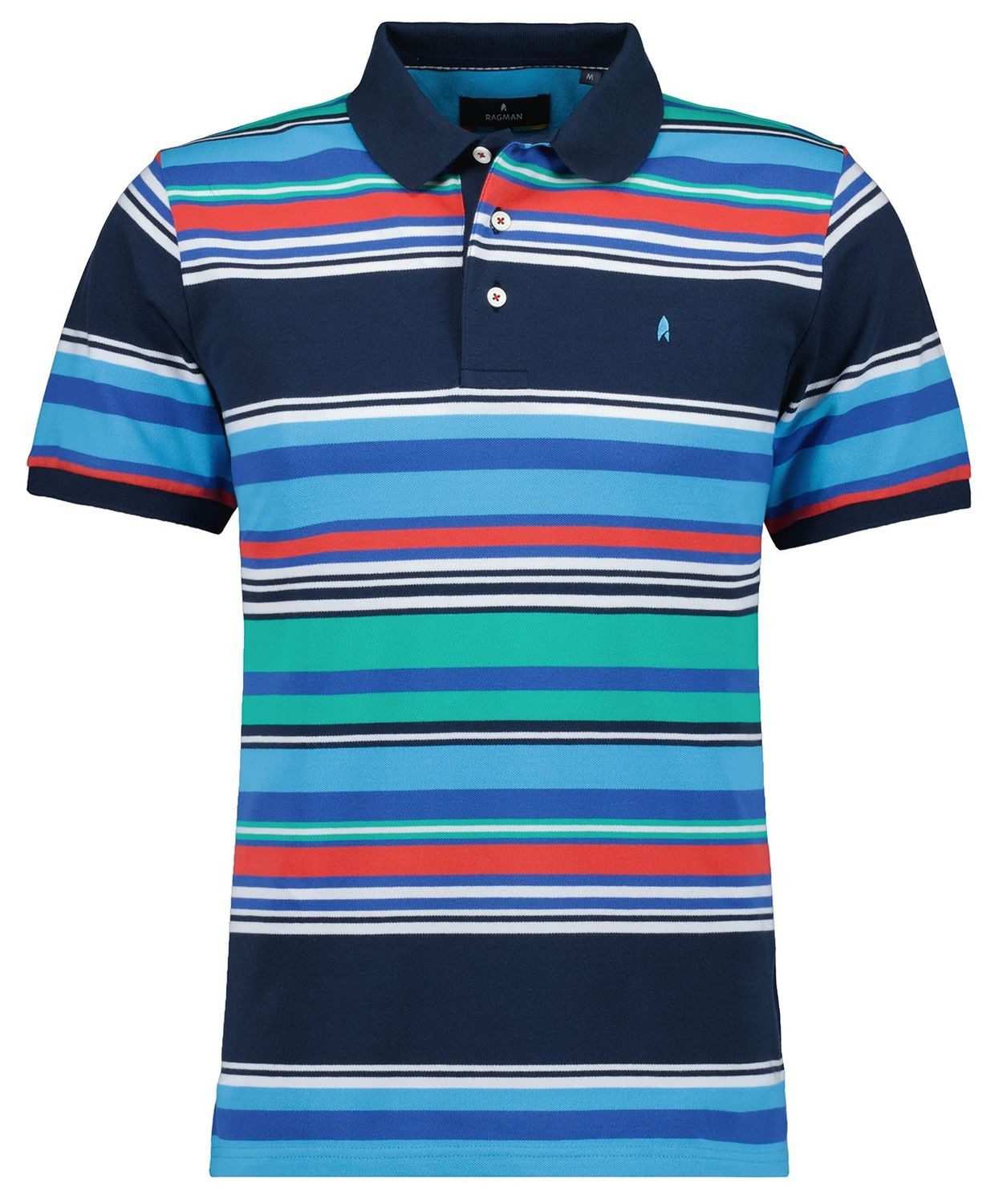 RAGMAN Poloshirt Polo multicolour stripe günstig online kaufen