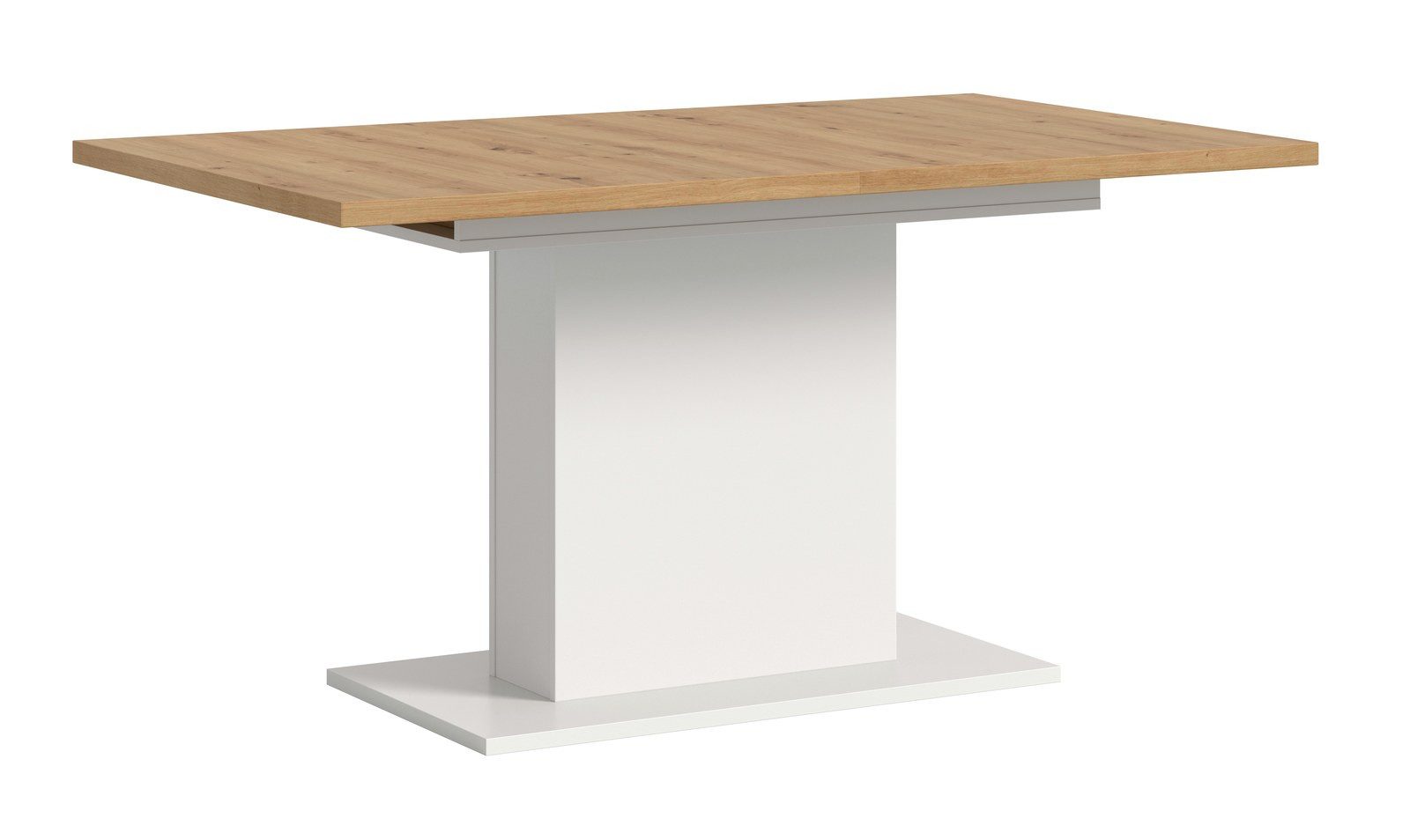 Aileenstore Esstisch OSLO, 150 cm Breite, Holz, 2-teilig