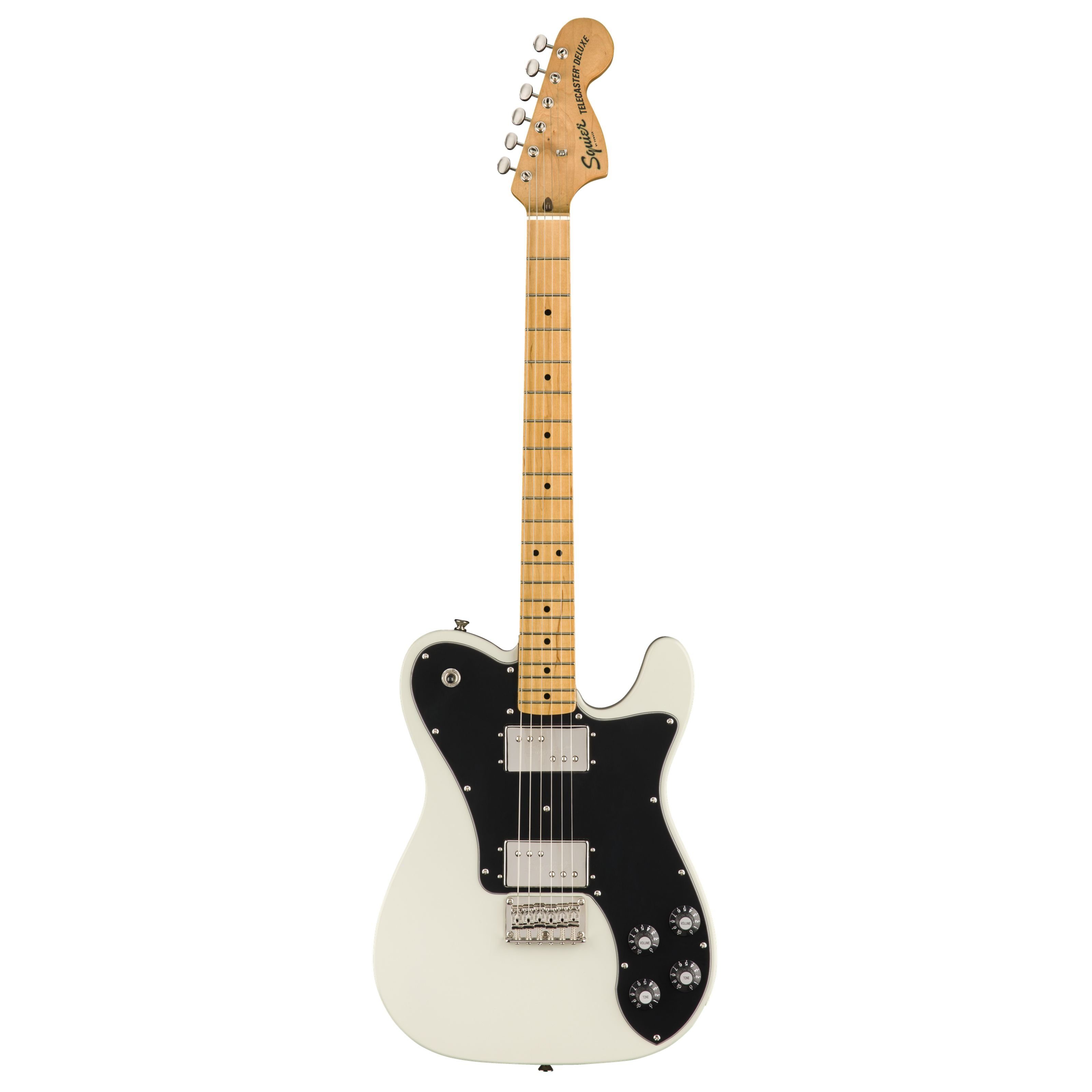 Squier E-Gitarre, E-Gitarren, T-Modelle, Classic Vibe '70s Telecaster Deluxe MN Olympic White - E-Gitarre