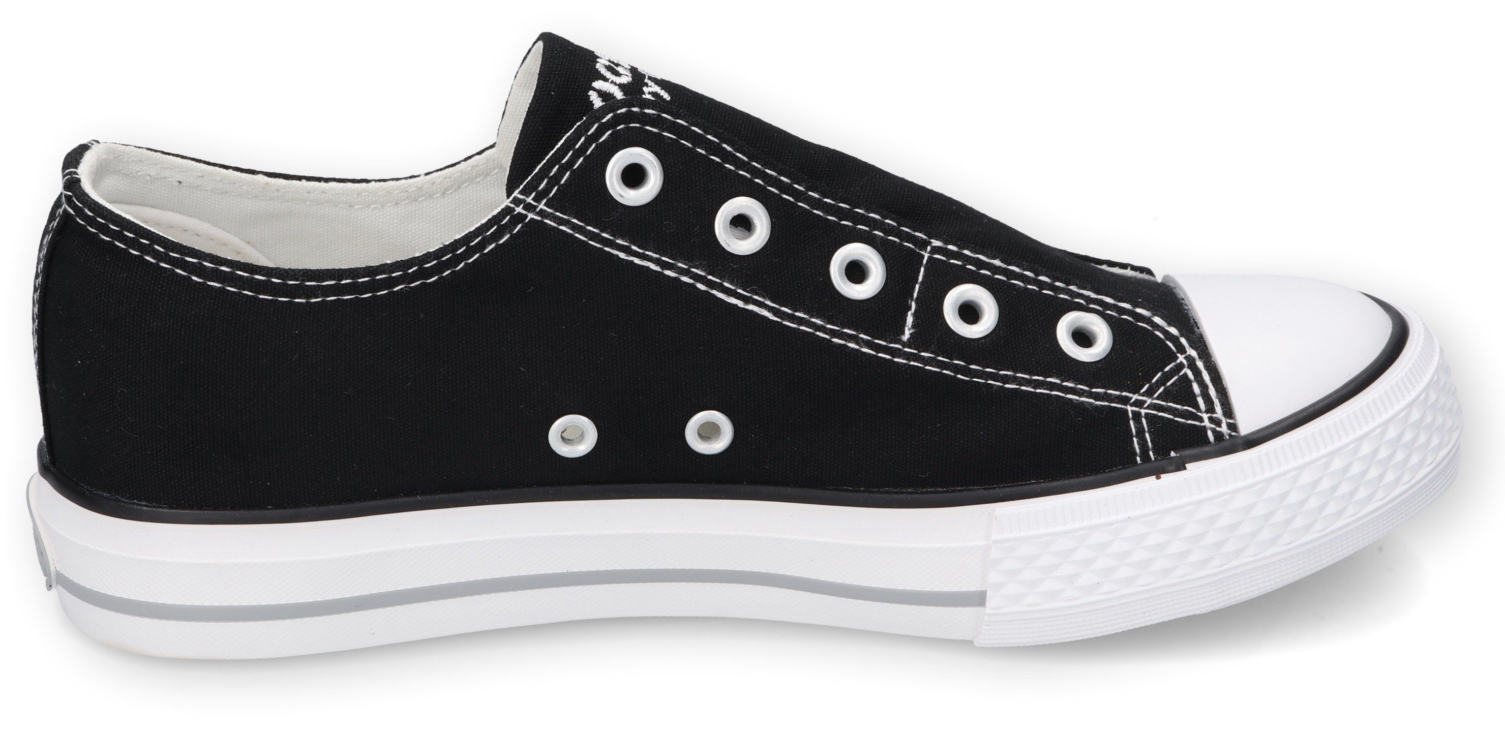 Dockers by Gerli Slip-On Sneaker Sneaker, Schlupfschuh, Freizeitschuh mit verdecktem Gummizug