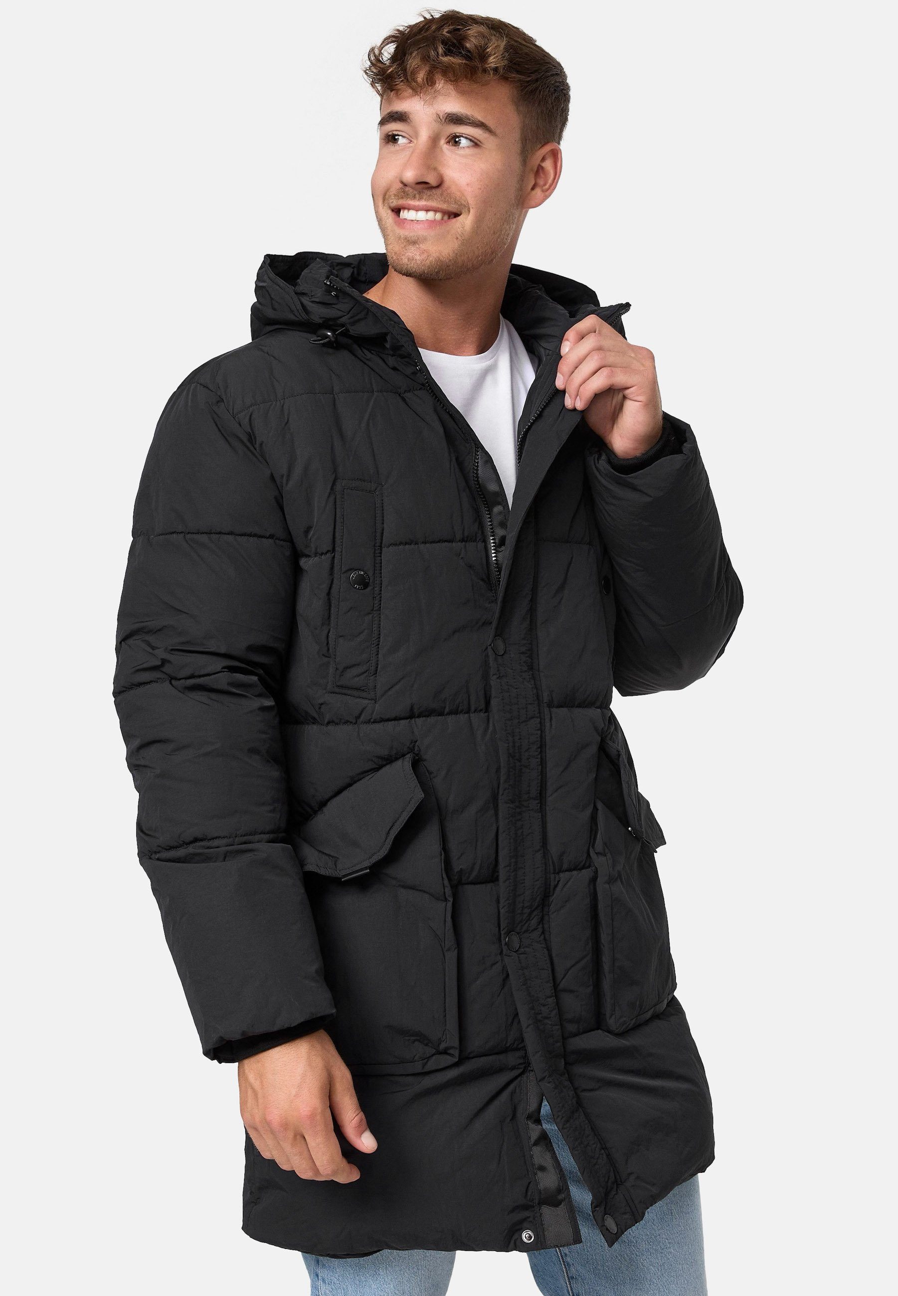 Indicode Winterjacke Herren Dexter Jacke Winter Herrenjacke