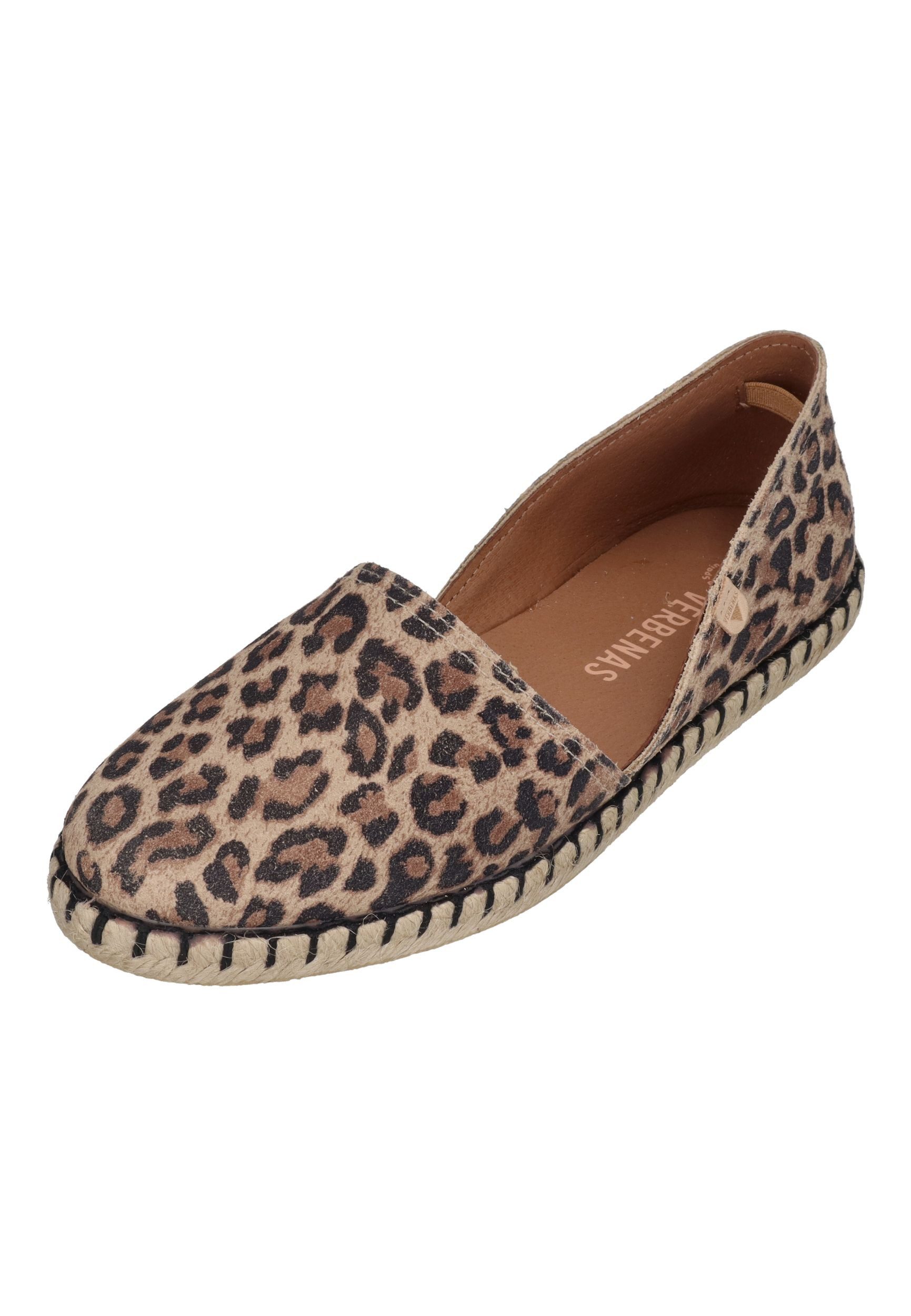 VERBENAS CARMEN Espadrille Leo Camel