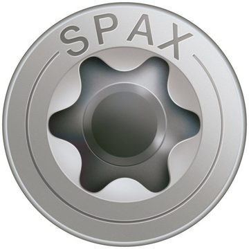 SPAX Spanplattenschraube Edelstahlschraube, (Edelstahl A2, 50 St), 8x100 mm