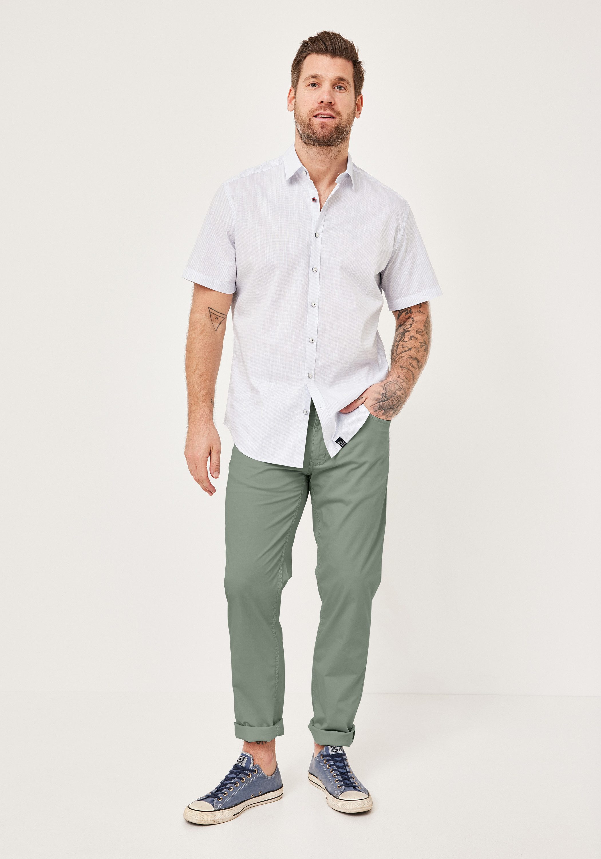 Redpoint Stoffhose MILTON Regular 5-Pocket Sommerhose mit Stretch