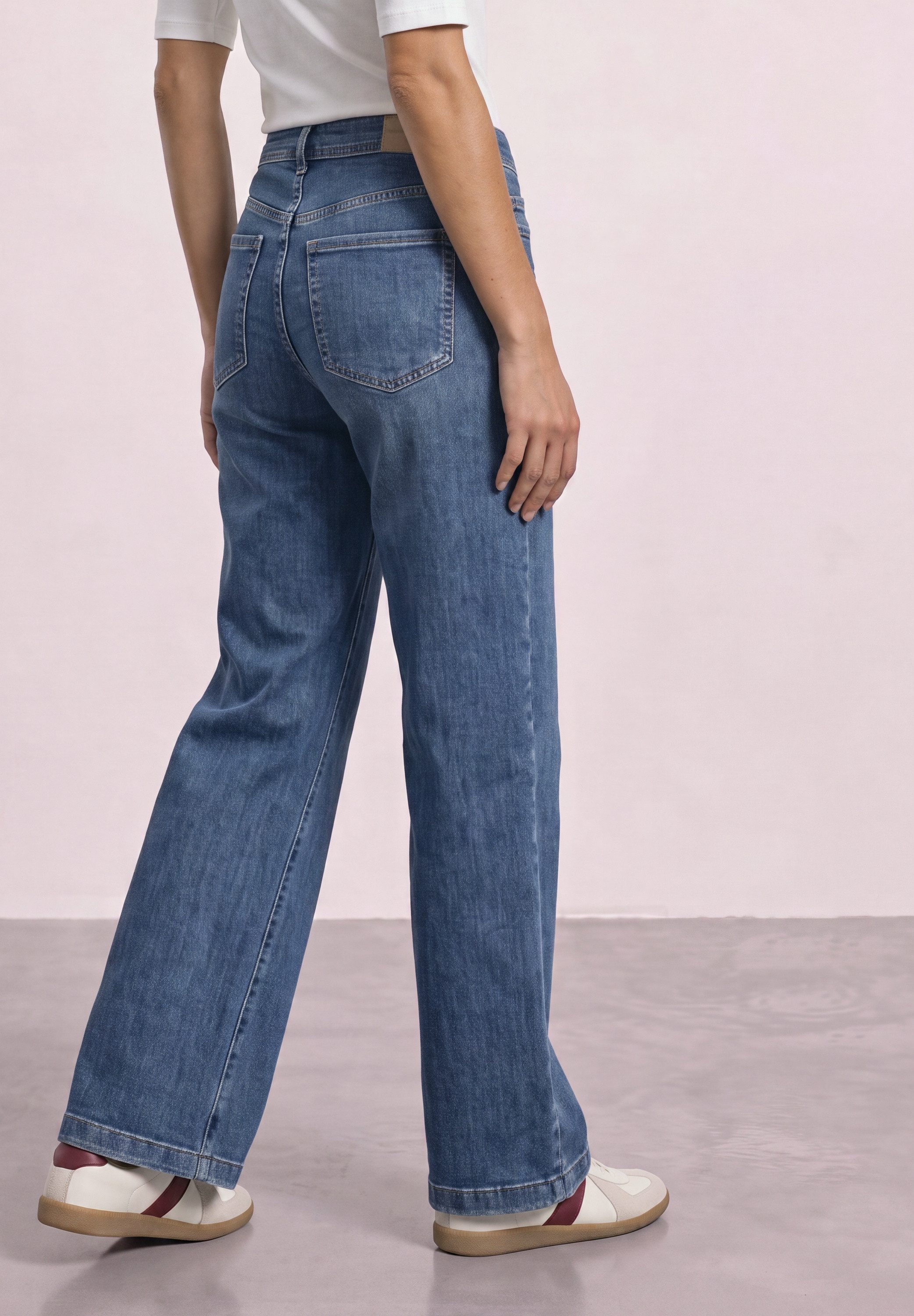STREET ONE Loose-fit-Jeans High Waist
