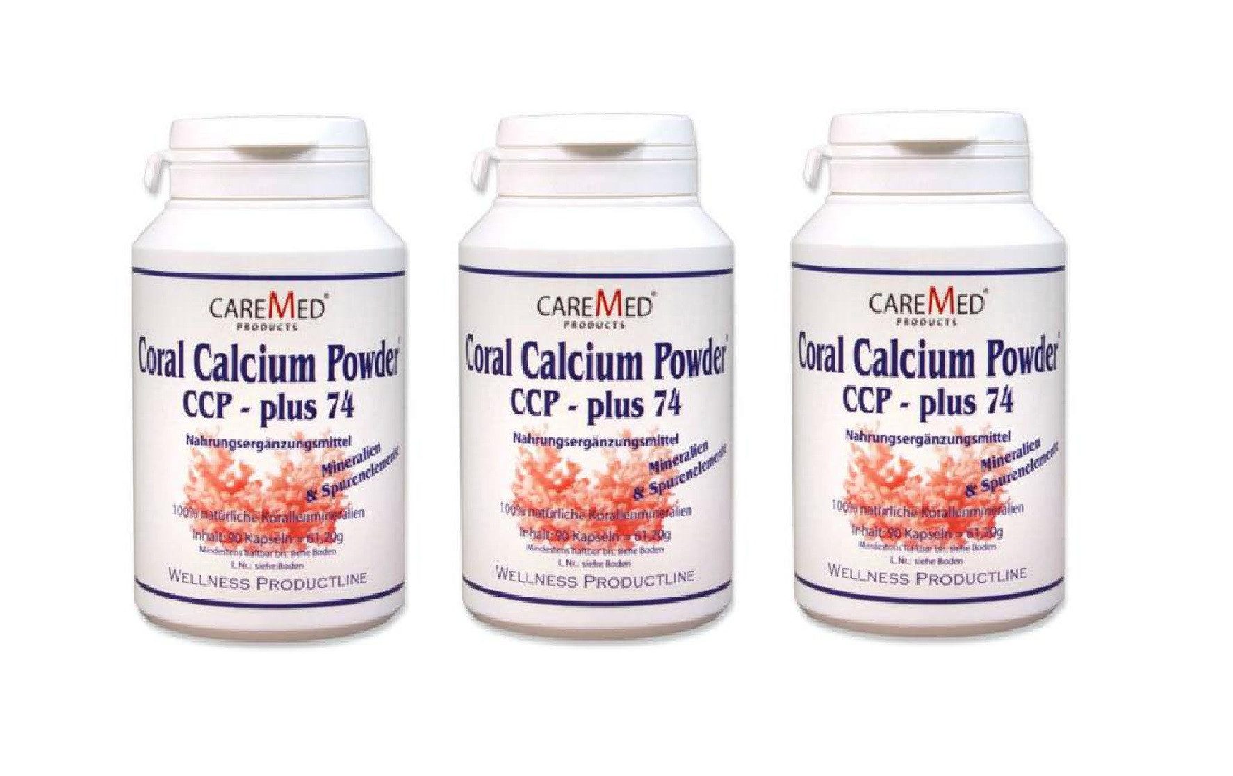 CareMed Körperpflegemittel Coral Calcium Powder CCP - plus 74