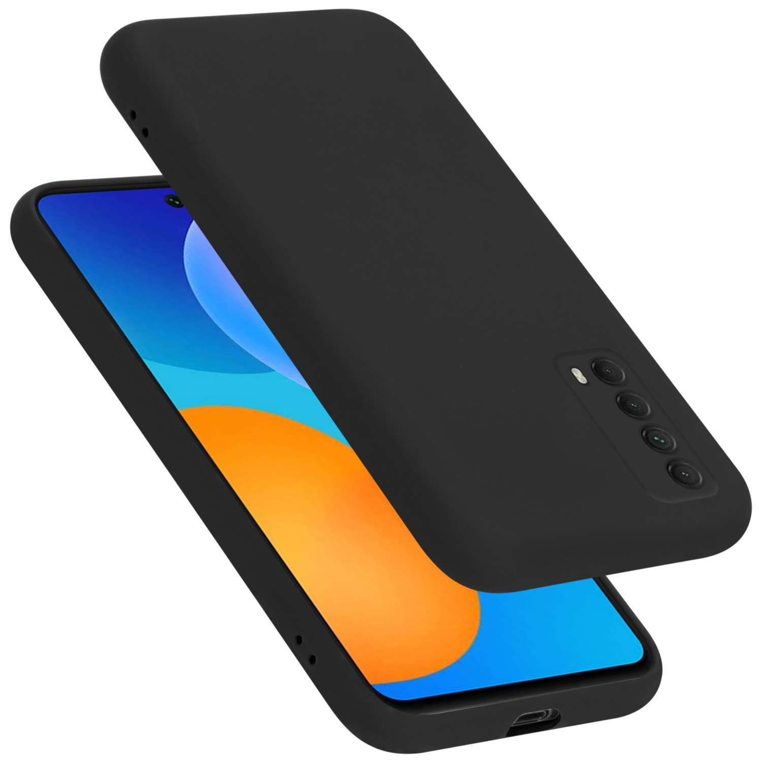 Cadorabo Handyhülle für Huawei P SMART 2021 Hülle Huawei P SMART 2021, Flexible Hülle TPU Silikon Schutzhülle Back Cover Case