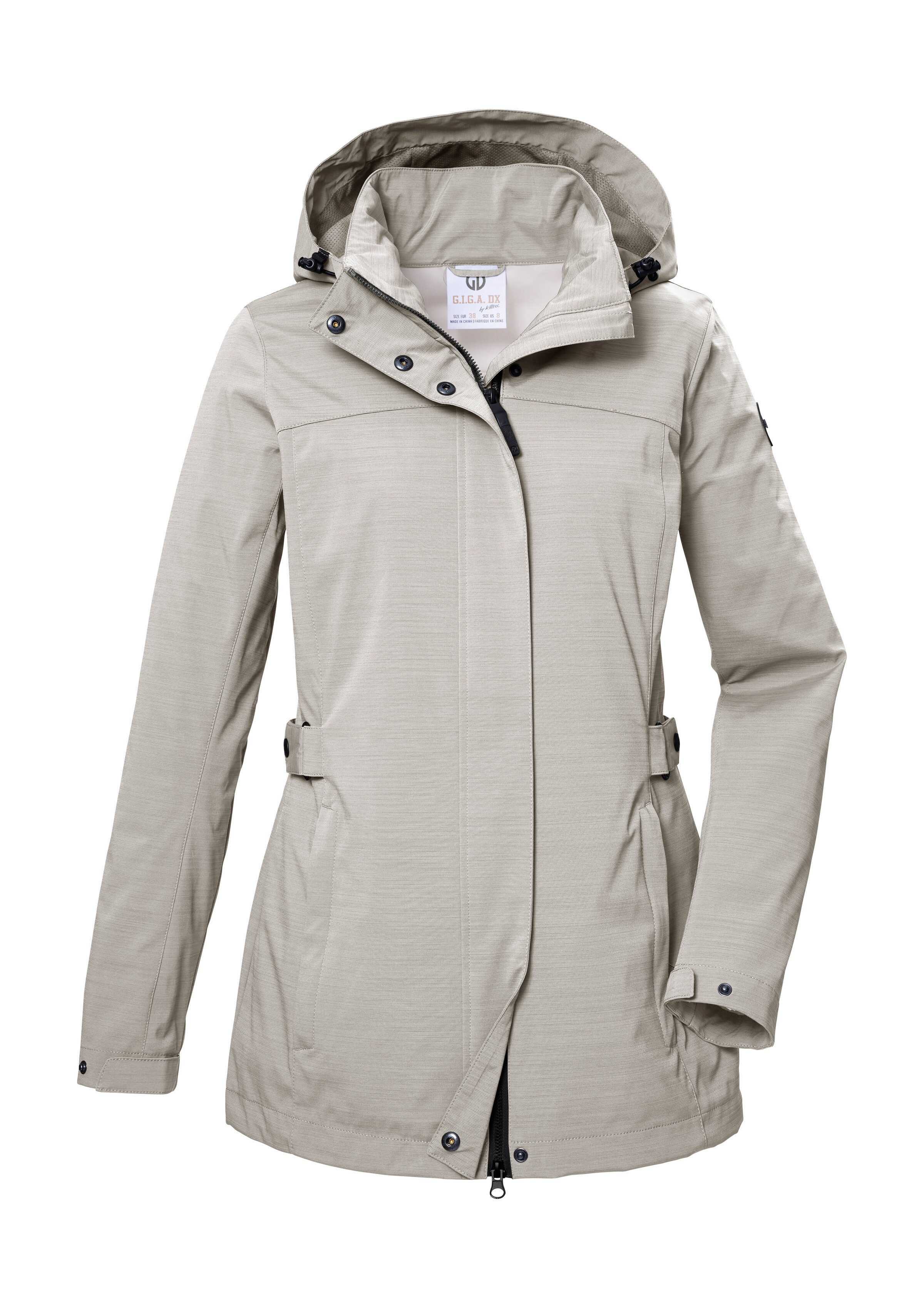 G.I.G.A. DX by killtec Softshelljacke GS 75 WMN SFTSHLL JCKT Wasserabweisende, atmungsaktive Softshelljacke, PFAS-frei imprägniert