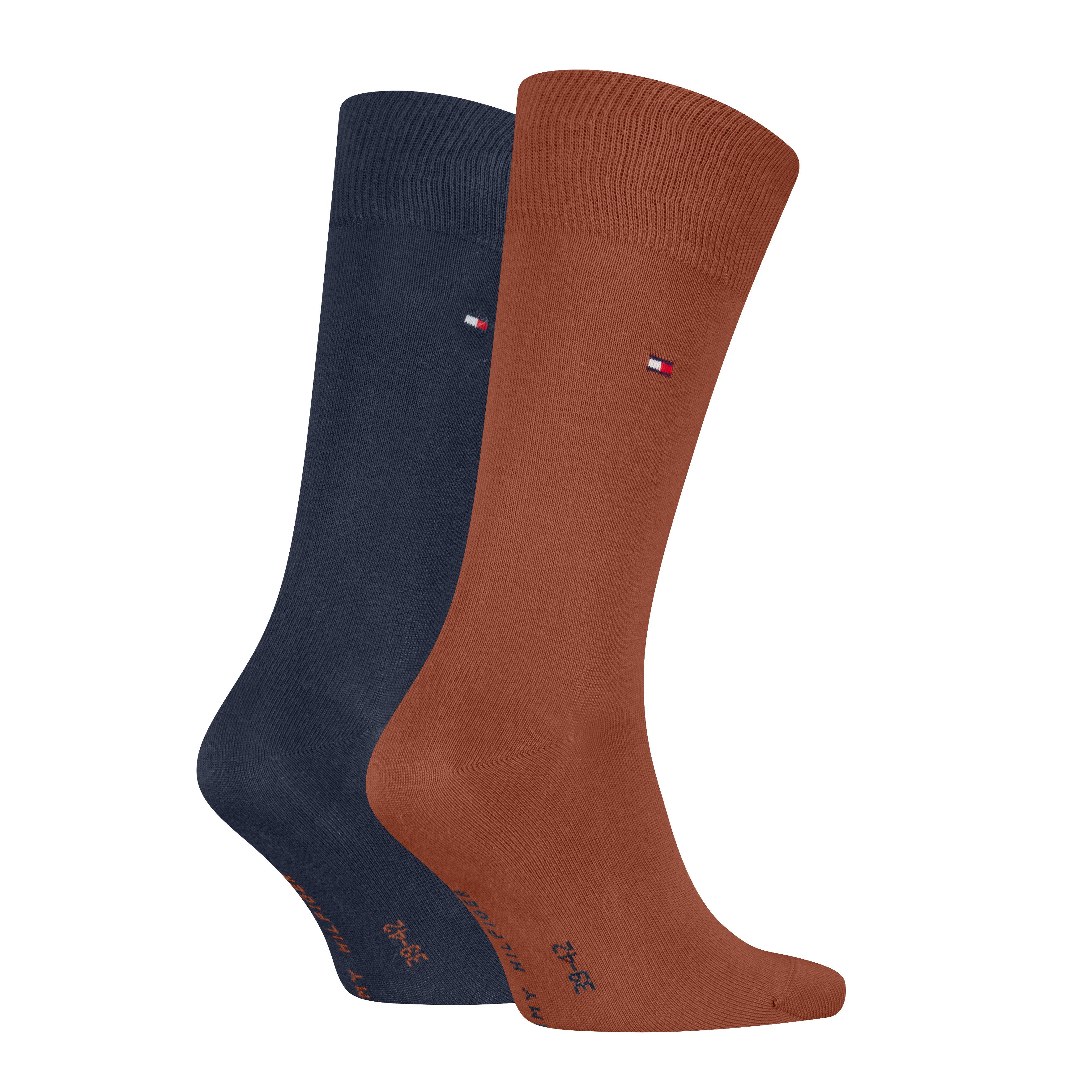 Tommy Hilfiger Socken TH MEN SOCK CLASSIC 2P (2 Paar) Mit eingestricktem Flag-Logo – Bild 2 von 2