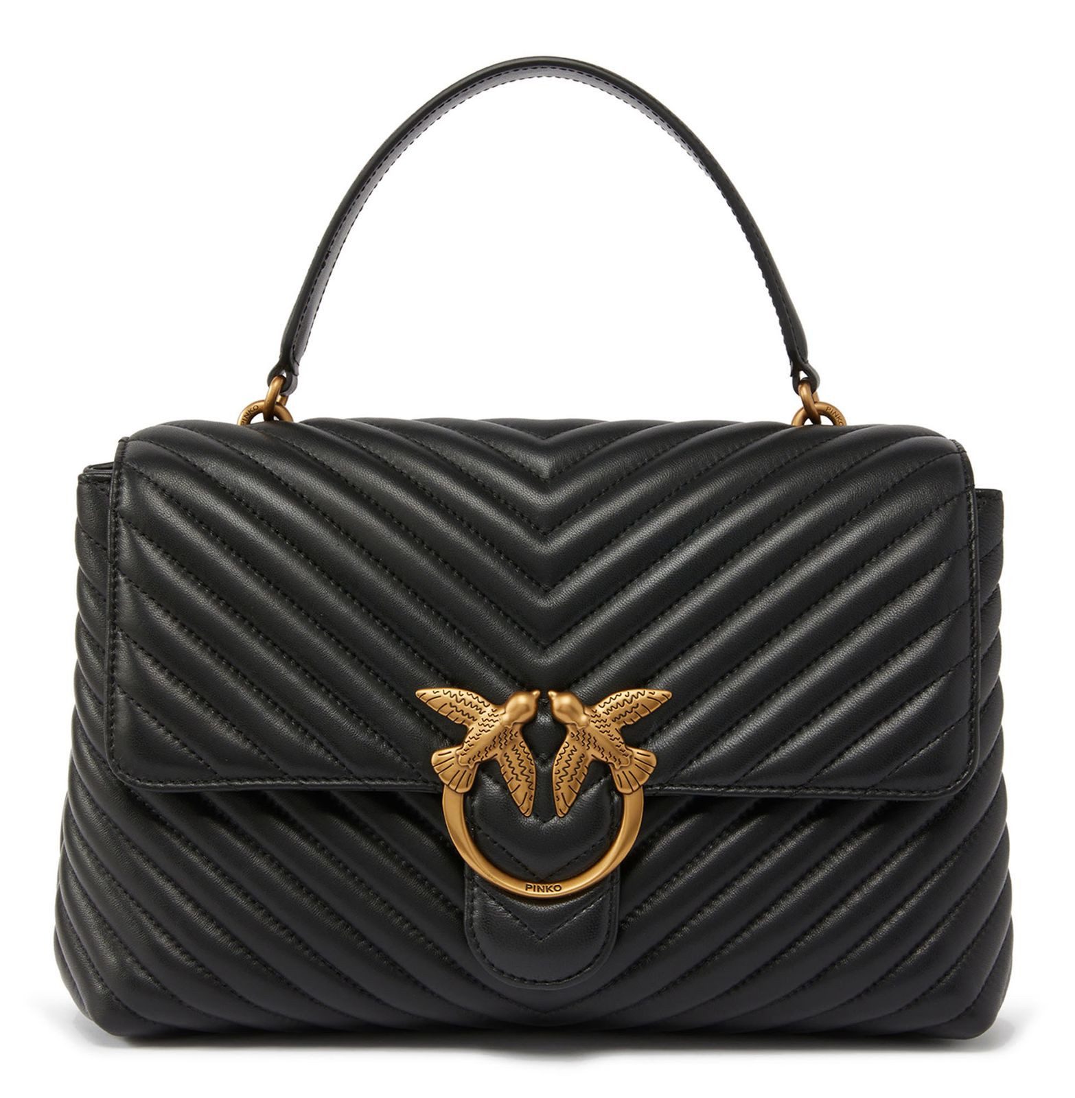 PINKO Handtasche Big CL Sheep Nappa Chevron, aus echtem Schafsleder günstig online kaufen