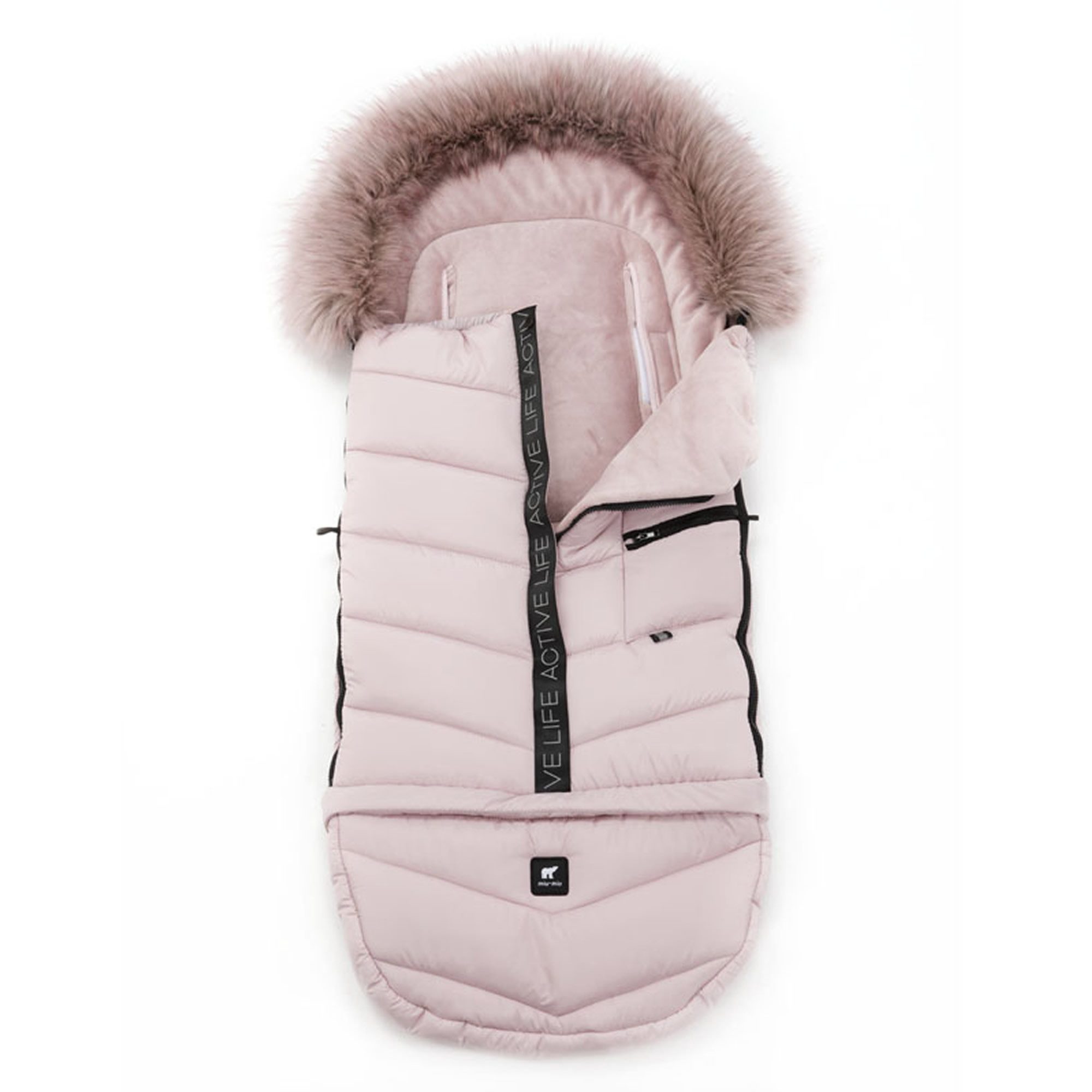 Knirpsenland Fußsack Winterfußsack Kinderwagen EVEREST Wasserabweisend Warm gefüttert, Thermoregulierendes Polar-Fleece-Innenfutter