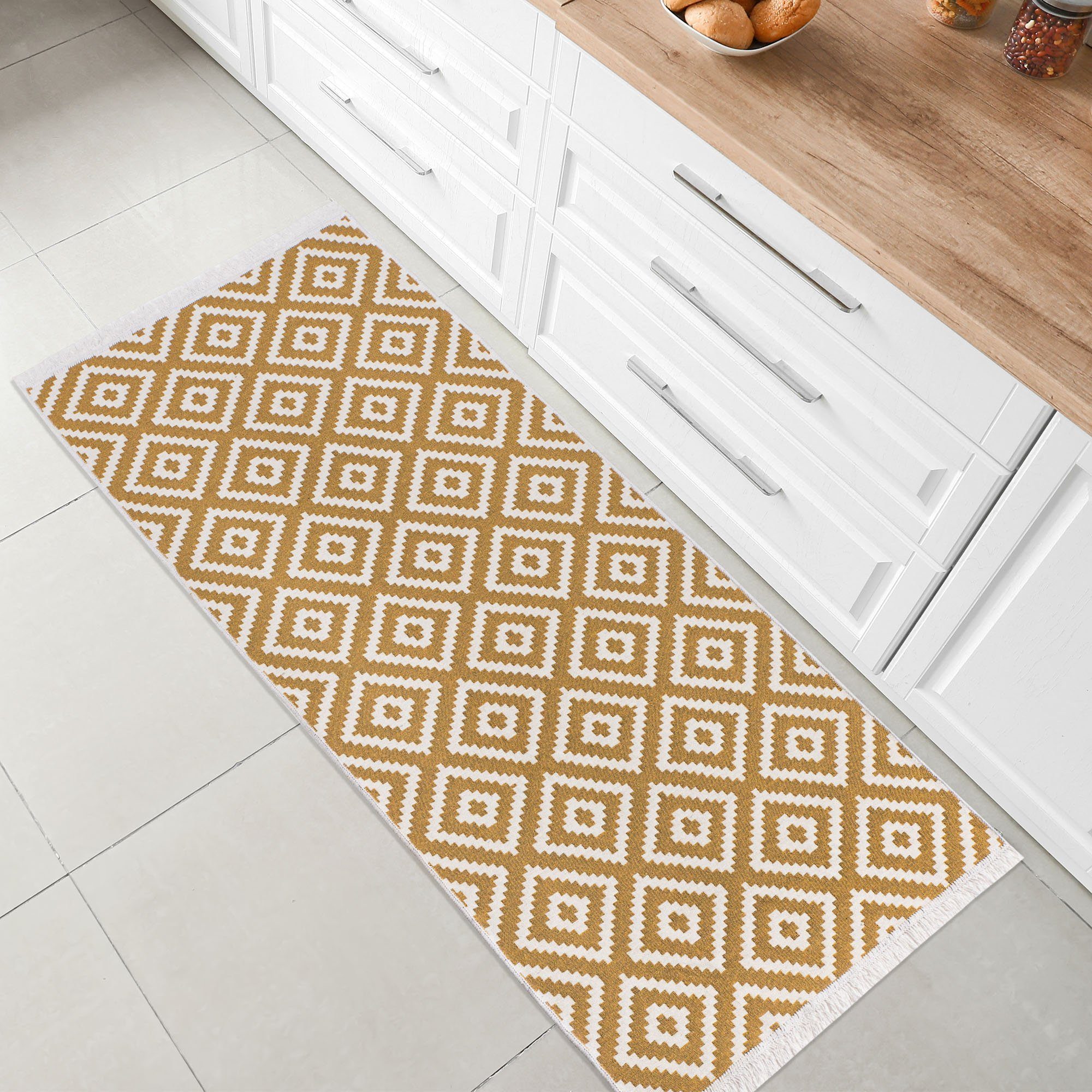 Jimri Teppich Kelim Teppich Wohnzimmer Schlafzimmer Küche, Badezimmer Läufe günstig online kaufen