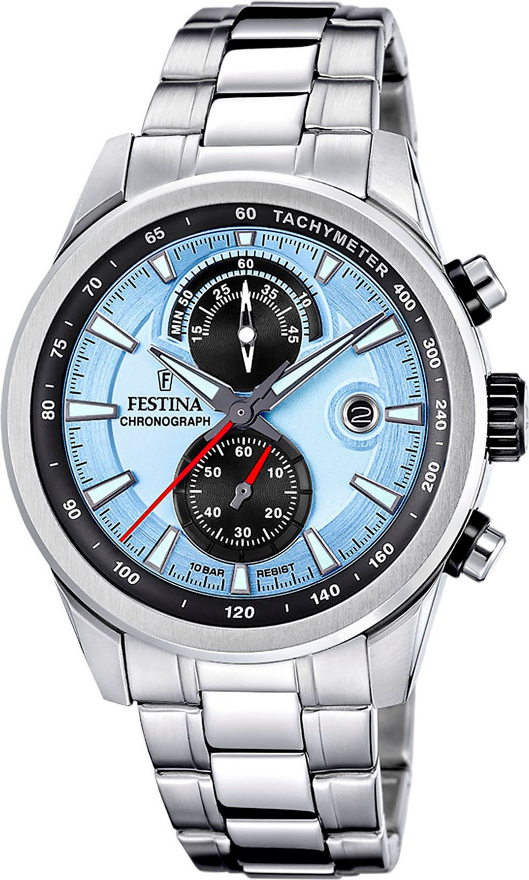 Festina Chronograph Timeless Chronograph F20694/2, Quarzuhr, günstig online kaufen