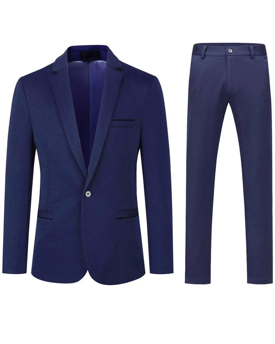 Allthemen Anzug (2 tlg) Herrenanzug Slim günstig online kaufen