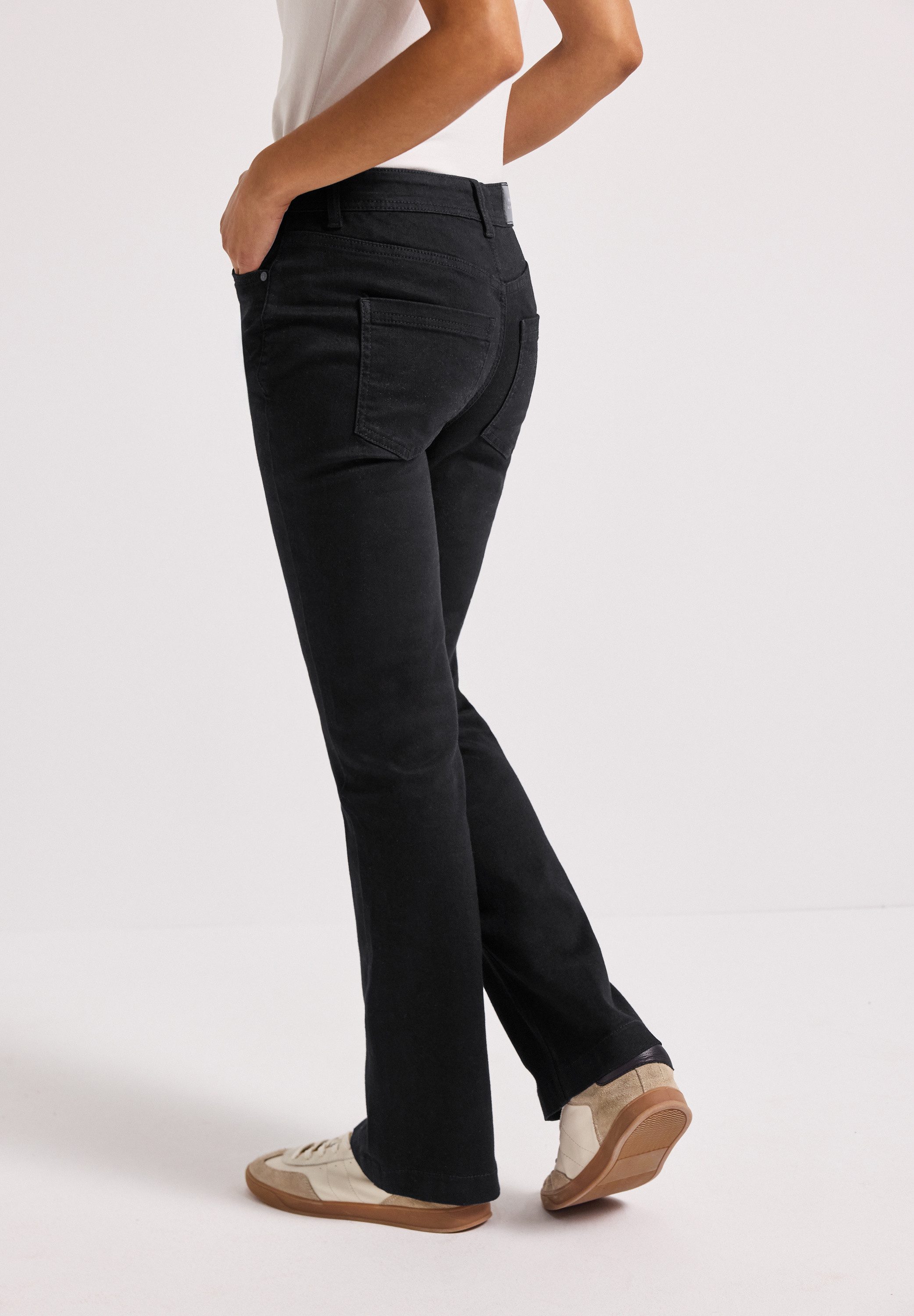 STREET ONE Slim-fit-Jeans High Waist günstig online kaufen