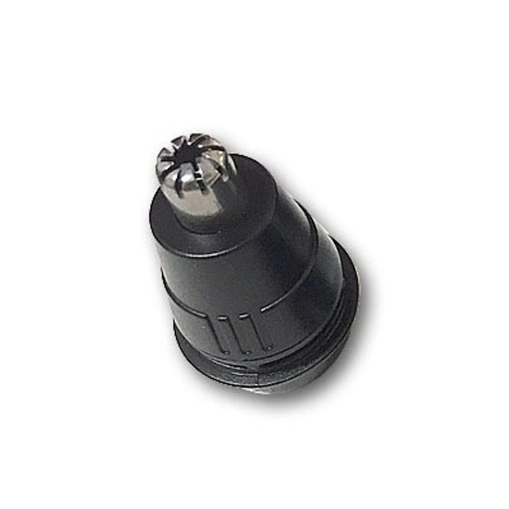 Trade-Shop Nasenhaartrimmer passend für Philips SmartClick Systeme, Shaver S5000 S5008 S5010 S5011, Schneider-Aufsatz komplett mit Rückteil und Welle