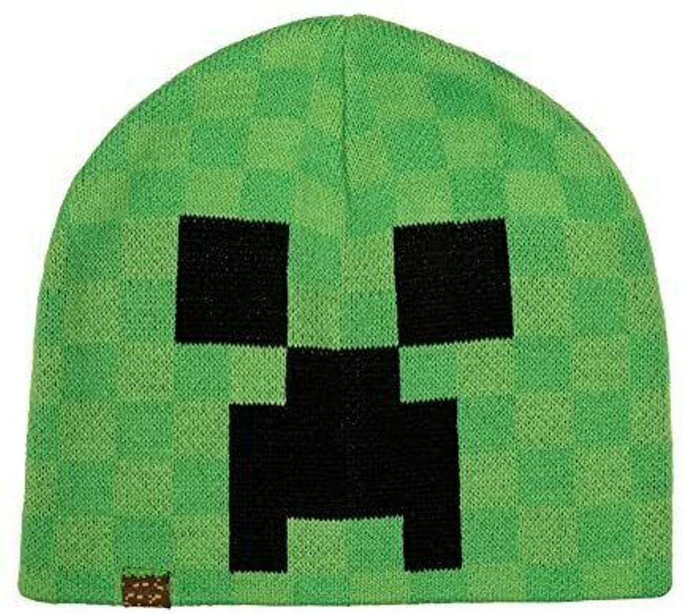 Minecraft Боксерские мужские трусы, боксерки Minecraft Mütze Beanie Jugendliche Erwachsene Kinder Wintermütze M/L