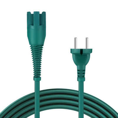 McFilter Kabel passend für Vorwerk Kobold 130, 130 SC, 131, 131 SC Stromkabel, Typ EF (Konturenstecker), (700 cm), Staubsauger Kabel