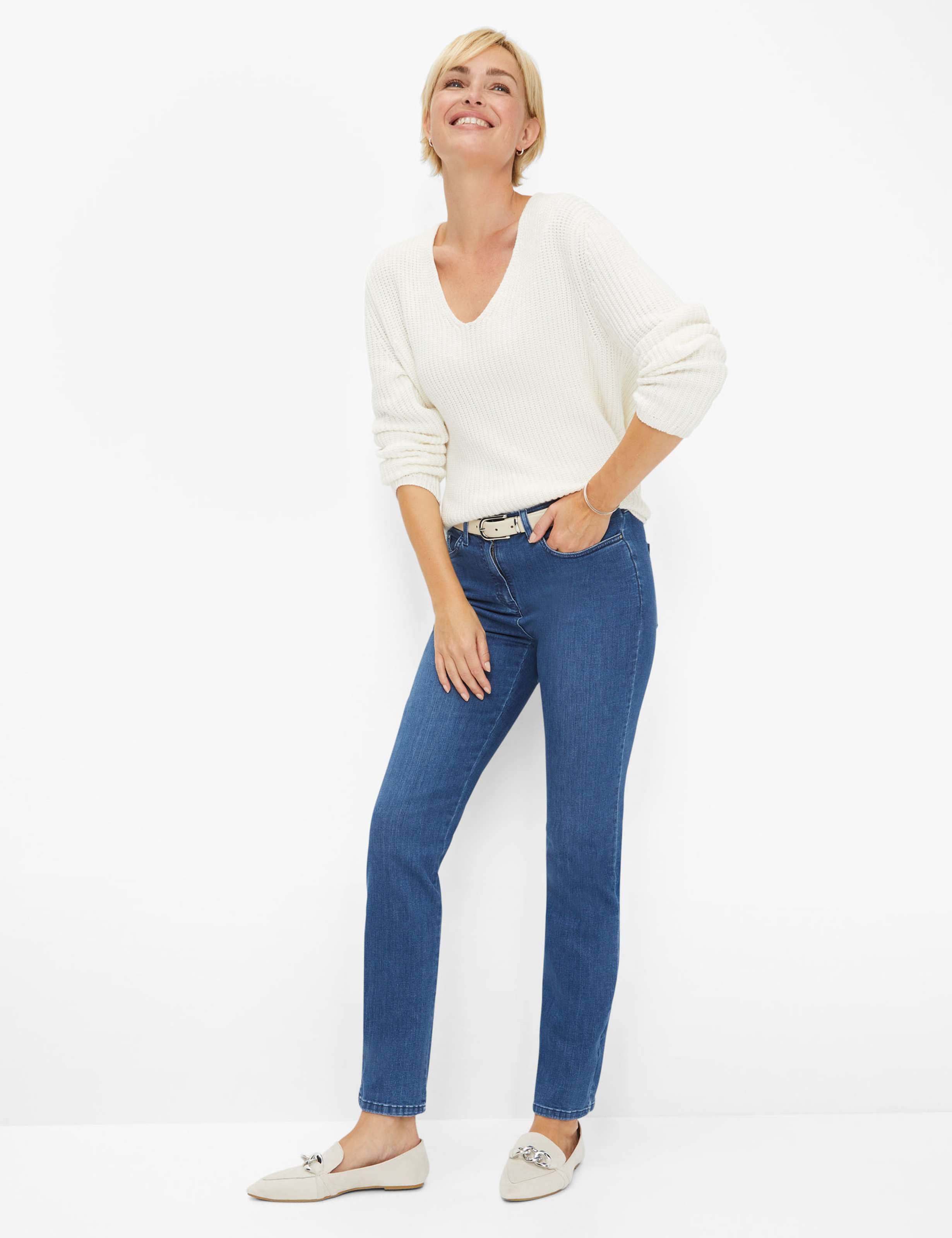 RAPHAELA by BRAX 5-Pocket-Jeans Style LORA Denim: Five-Pocket-Jeans im Super Slim Fit – Bild 2 von 5