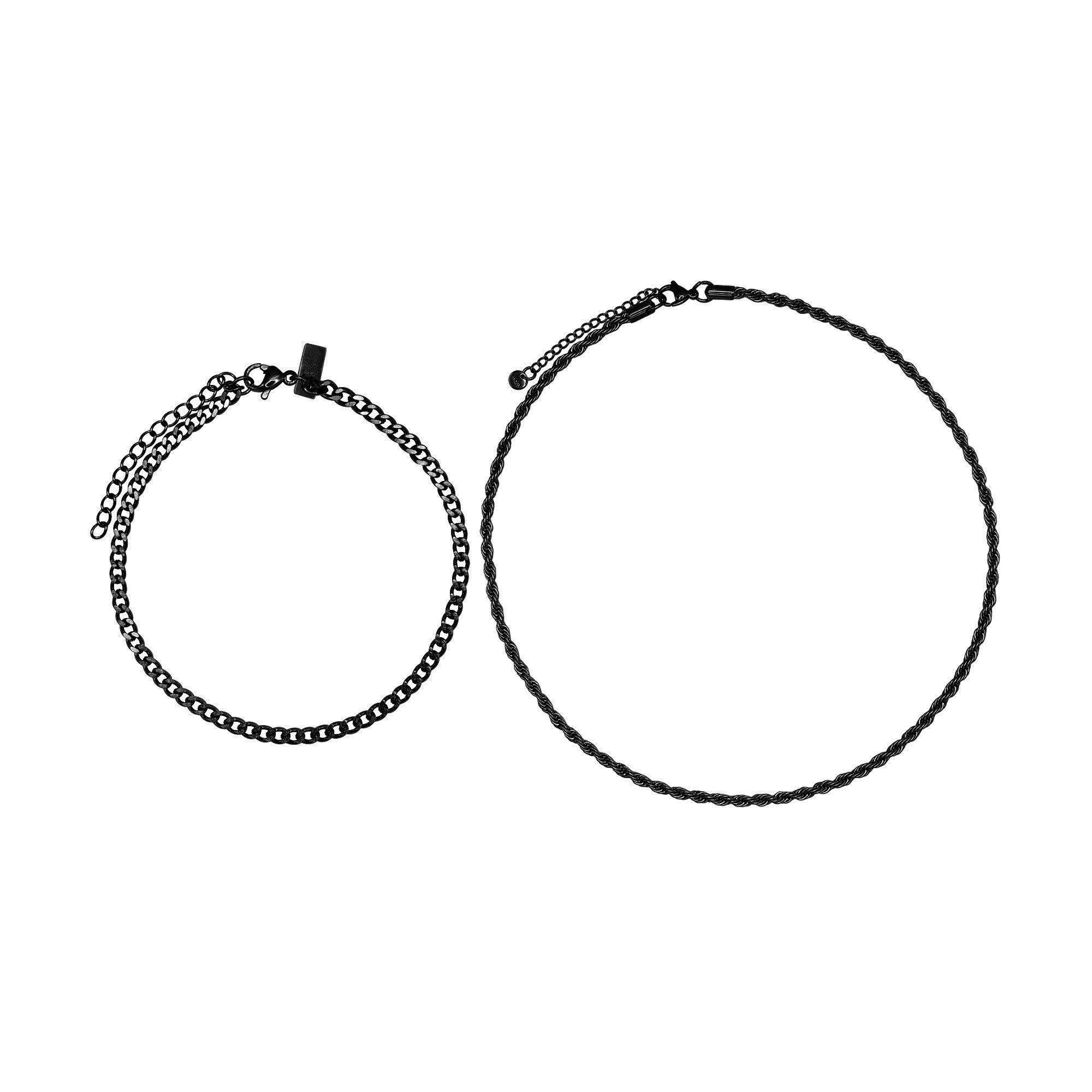 Collier Theo schwarz farben