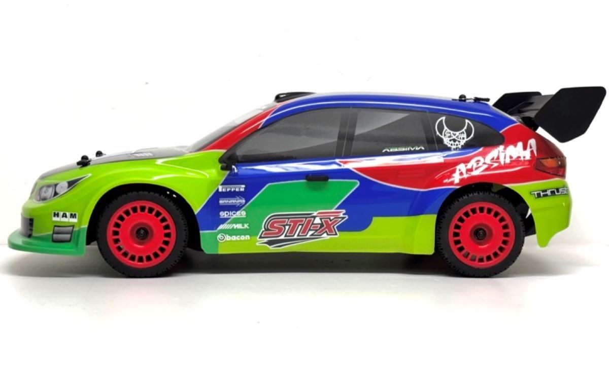 Absima RC-Auto 1:10 EP On-road "STi-X" brushless Allrad Ready-to-Race (inkl. 2.4 GHz Fernsteuerung)