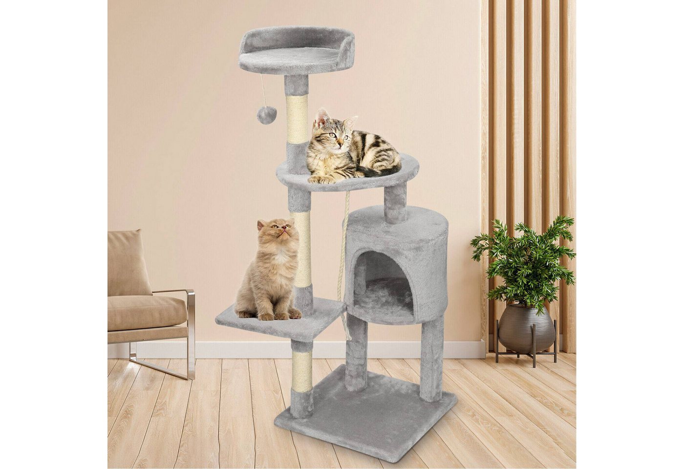 Thumbnail - MC Star Kratzbaum Kratzbaum Katzenbaum Katzenkratzbaum Kletterbaum