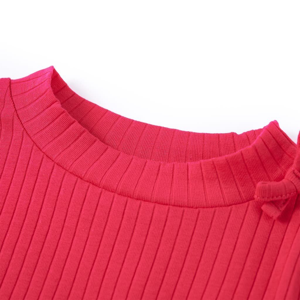 vidaXL Langarmshirt Kinder-Langarmshirt Knallrosa 116