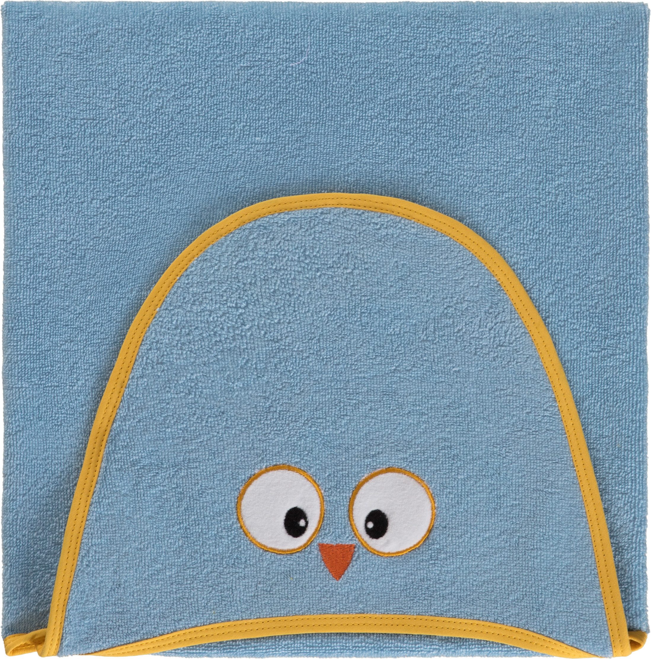 Egeria Kapuzenhandtuch OWL, Frottier (1-St), mit Eulen Applikation