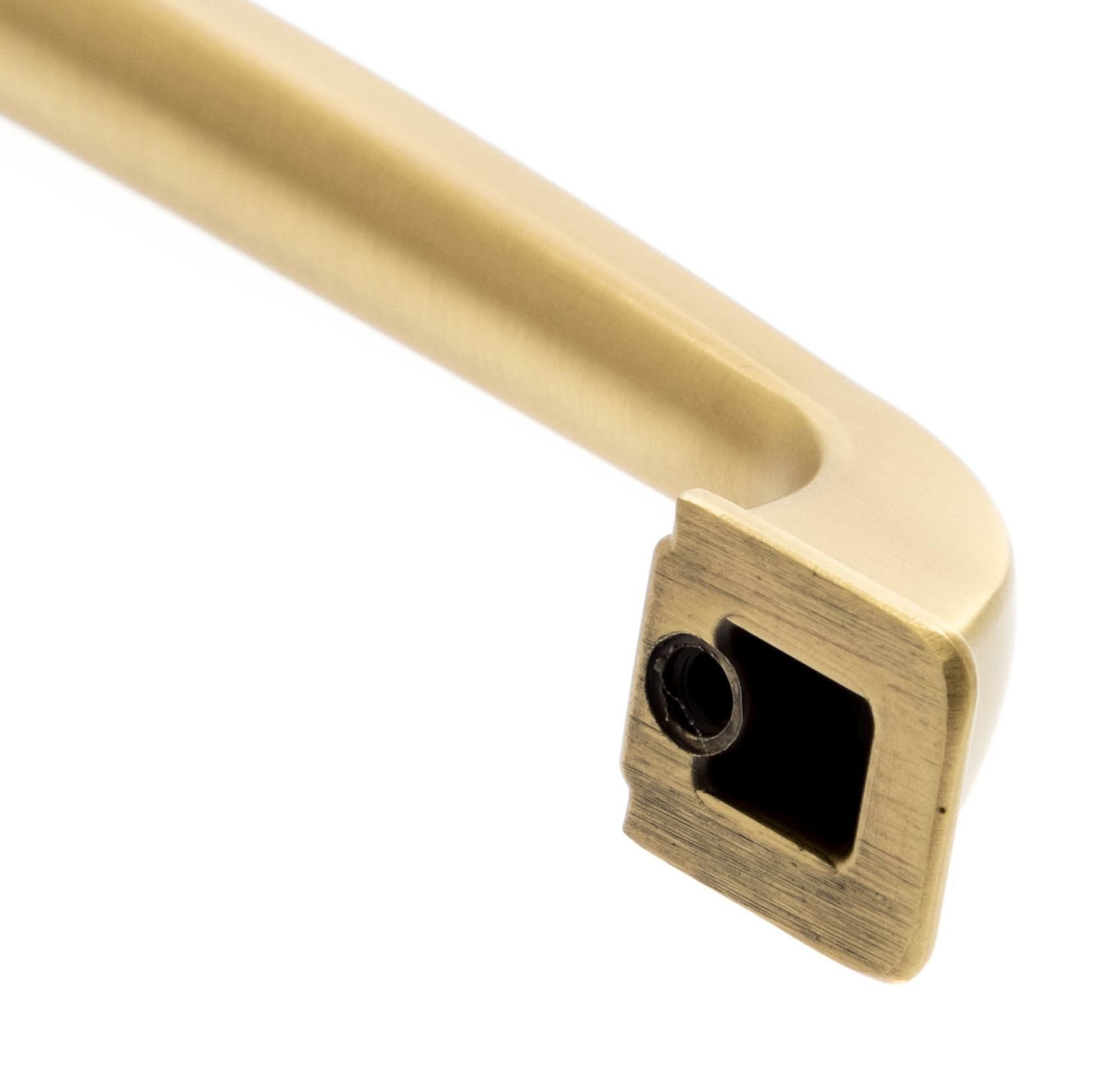 livingpoint24 Möbelgriff Möbelgriff BA 160mm, Schrankgriff Messing glänzend, Küchengriff gold (1-St., 14)