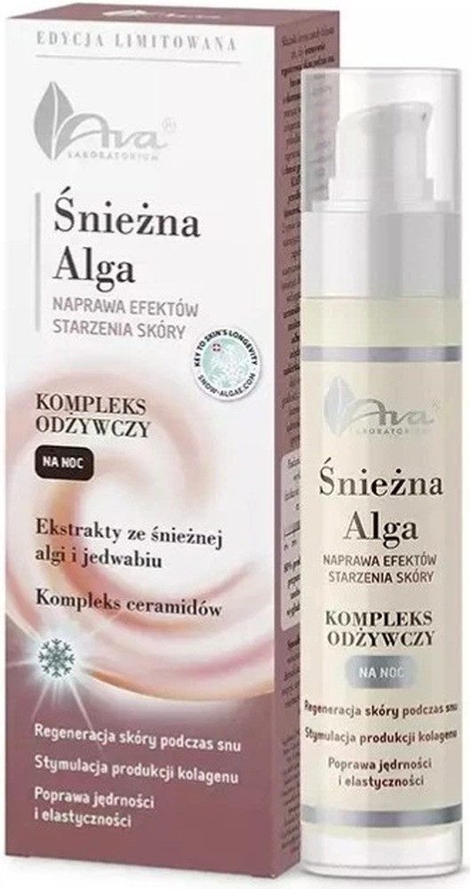 AVA Nachtcreme Śna Alga Nachtfeuchtigkeitspflege 50ml