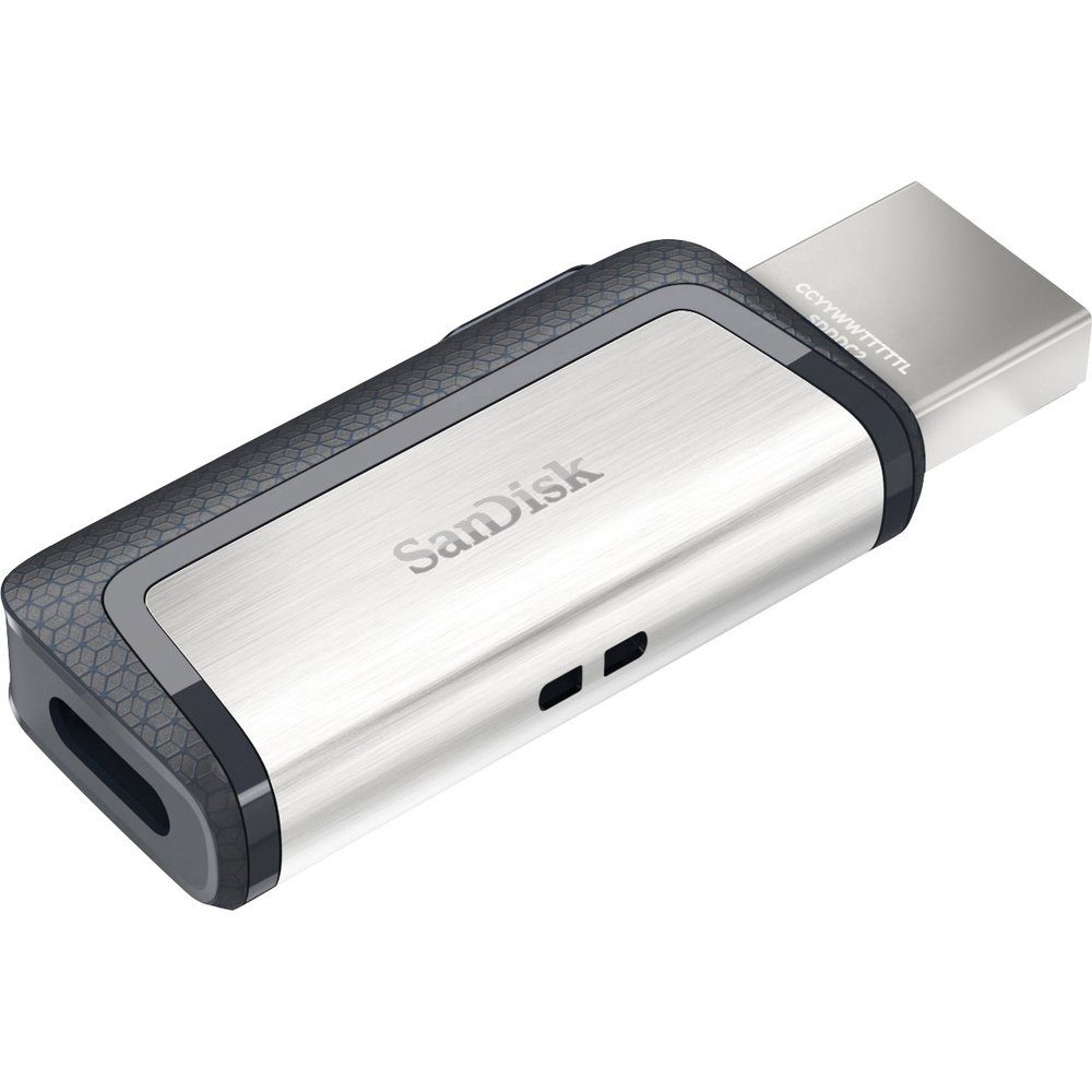 Sandisk SanDisk Ultra® DualDrive USB-Zusatzspeicher Smartphone/Tablet Silber 2 Micro-USB-Stick