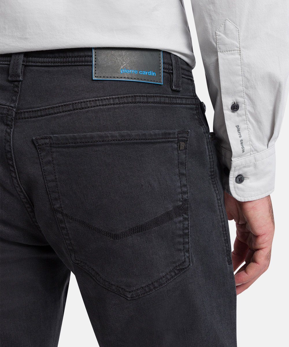 CARDIN LYON 8046.9005 TAPERED 5-Pocket-Jeans dunkelgrau PIERRE 34510 - Pierre Cardin FUTUREFLEX