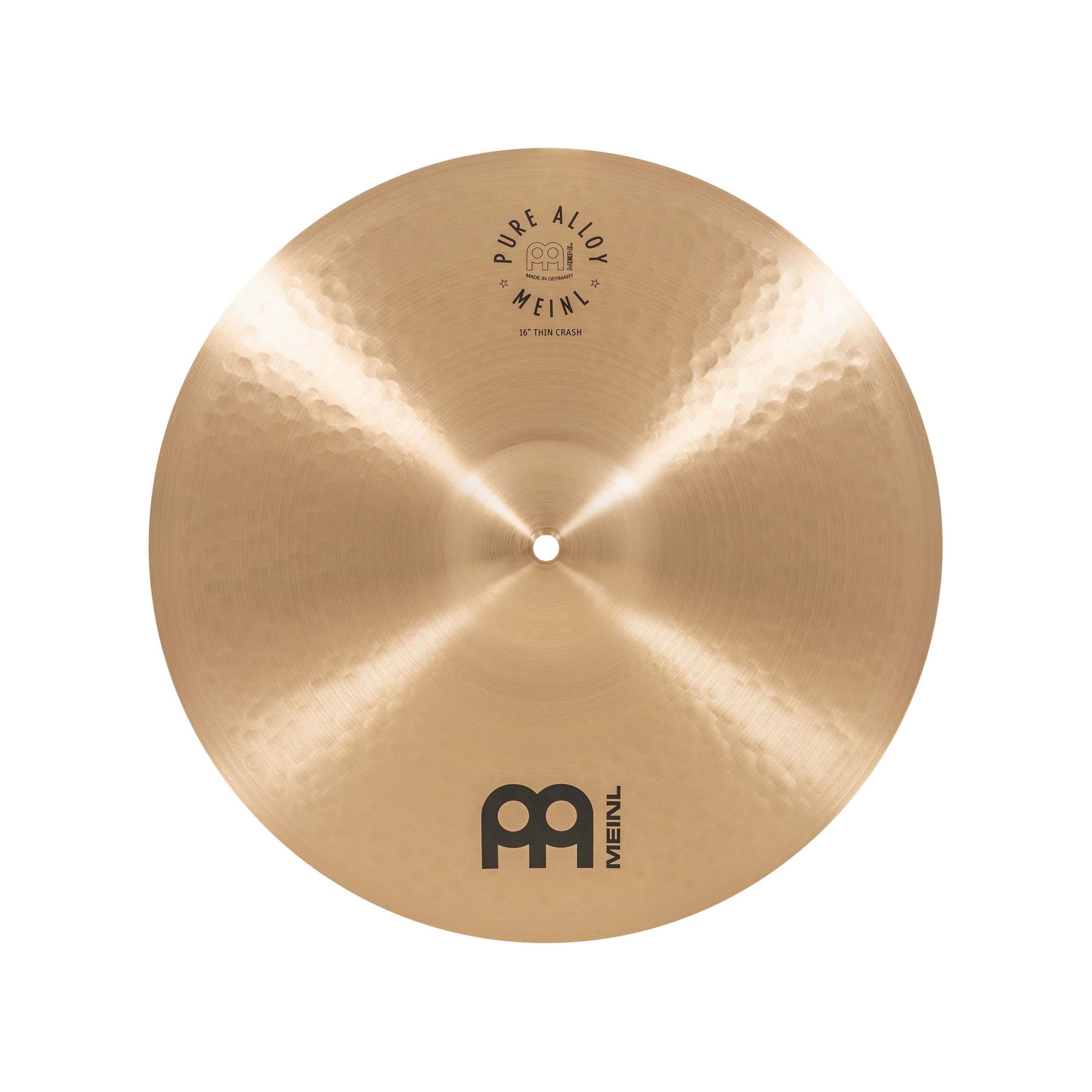 Meinl Percussion Becken, Cymbals, Crash Becken, PA16TC Pure Alloy Thin Crash 16" - Crash Becken
