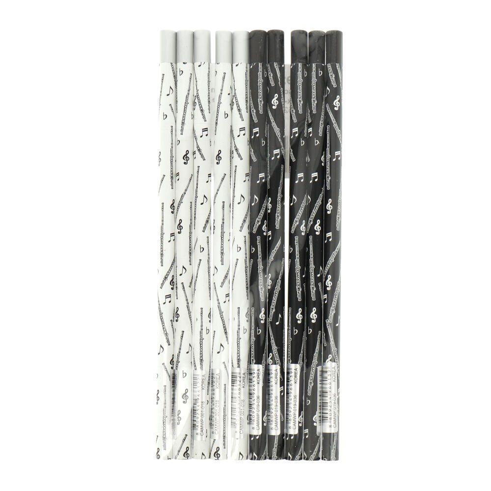 mugesh Bleistift Magnetische Bleistifte Instrumente (10-Stück-Packung), für Musiker