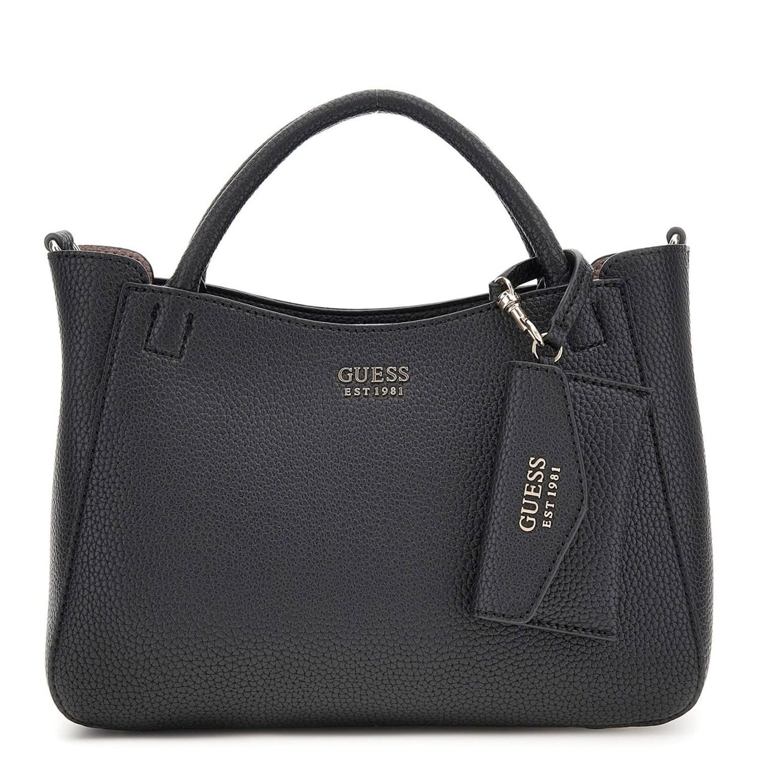 Guess Umhängetasche GUESS Handtasche Brenton Black günstig online kaufen