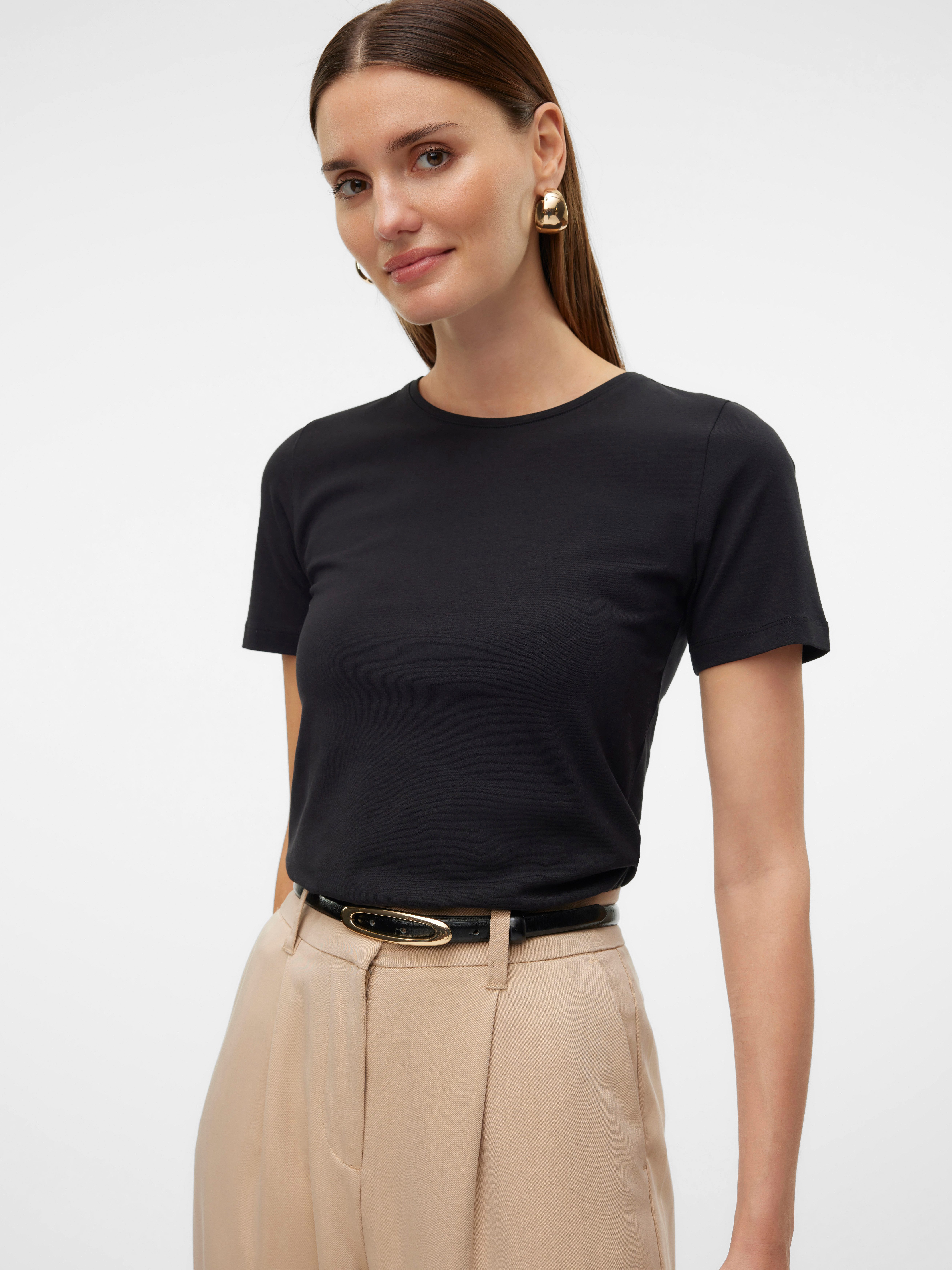 Vero Moda Kurzarmshirt VMLULU SS TOP JRS GA NOOS günstig online kaufen