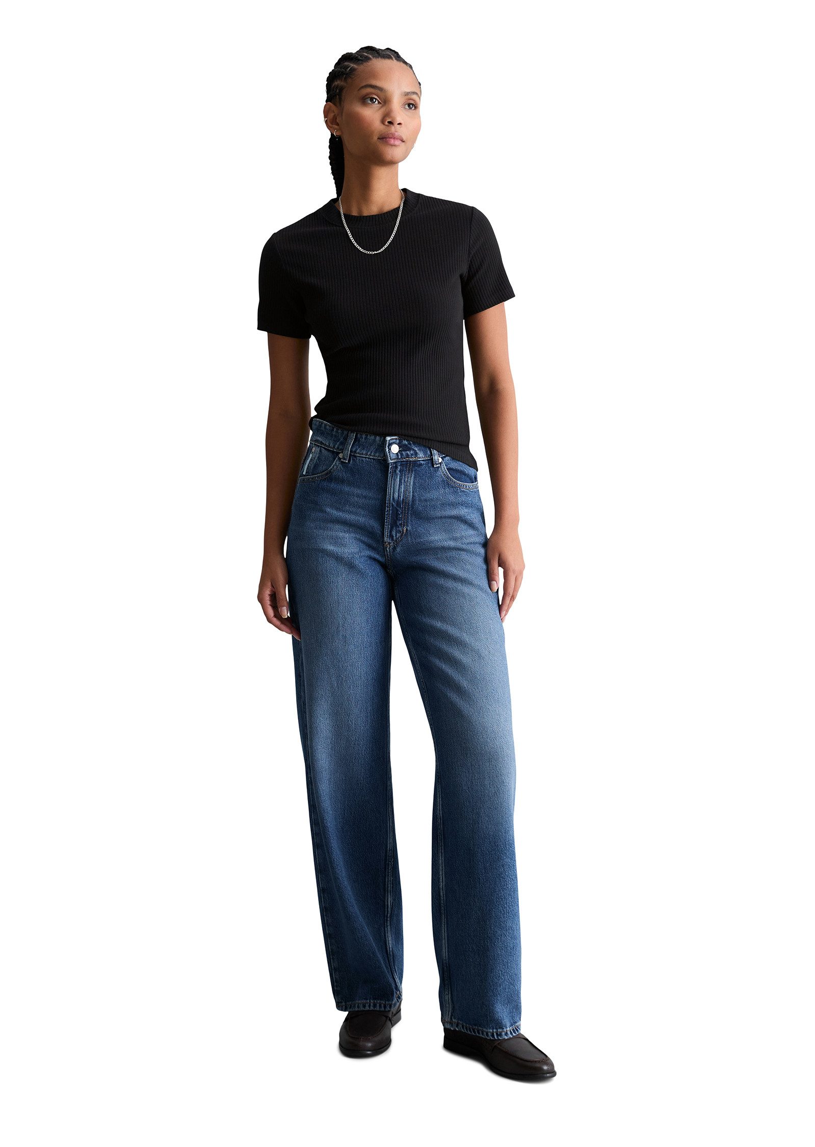 Marc O'Polo DENIM 5-Pocket-Jeans Model Tomma, High Waist – Bild 4 von 5