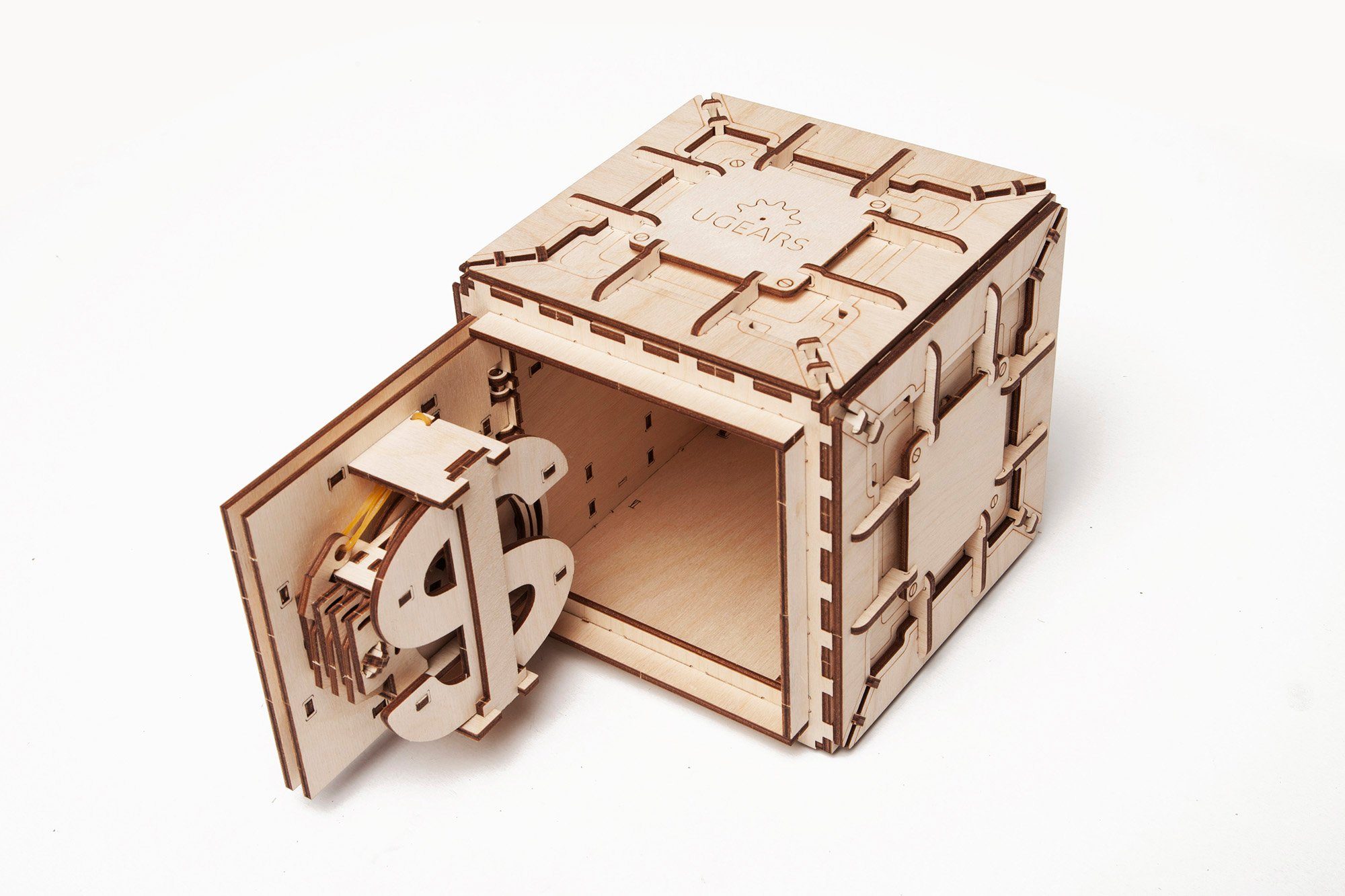 UGEARS 3D-Puzzle SAFE, Puzzleteile Holz 179 3D-Puzzle UGEARS Modellbausatz