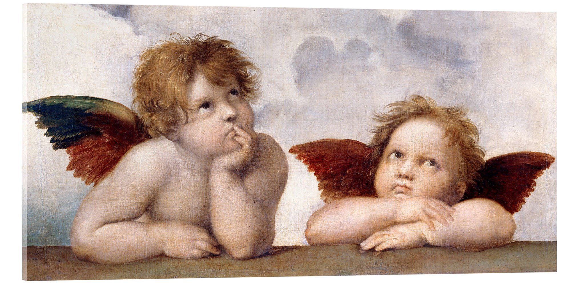 Posterlounge Wandbild Kleine Engel (Detail), Raffael, günstig online kaufen