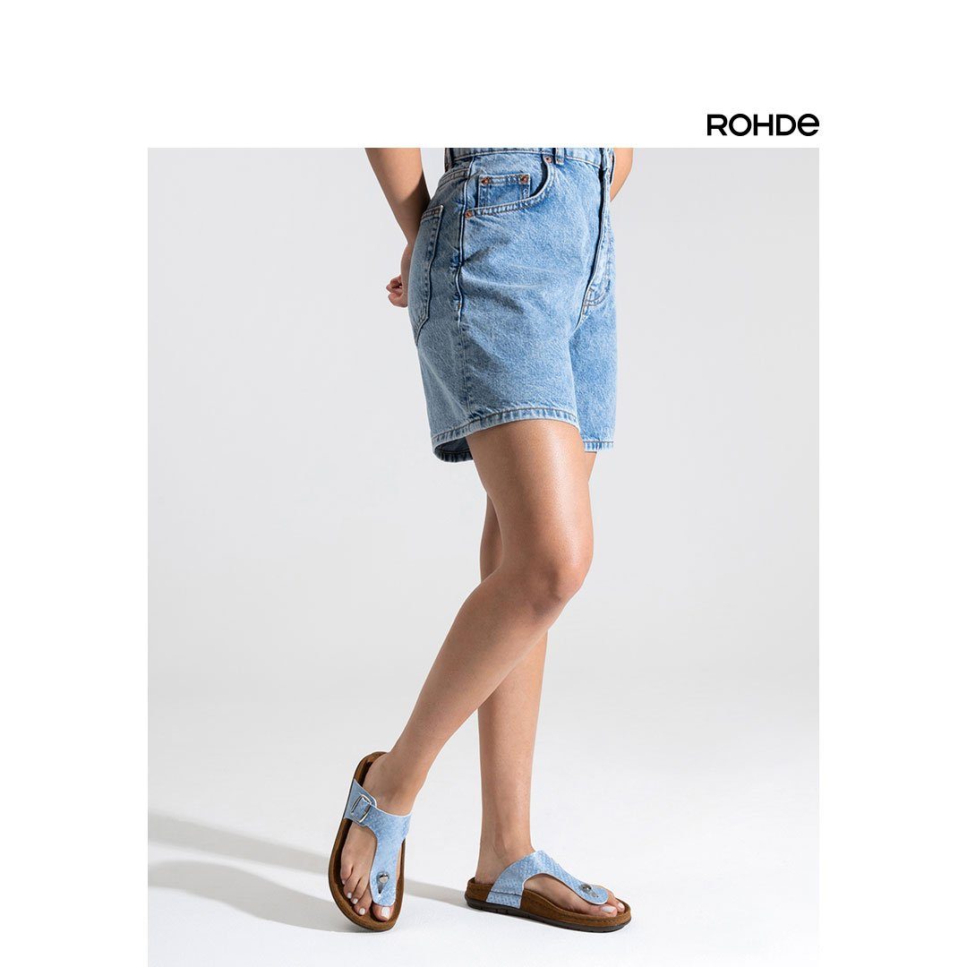 Rohde Damen Zehentrenner Bio-Pantolette Rodigo Zehentrenner günstig online kaufen