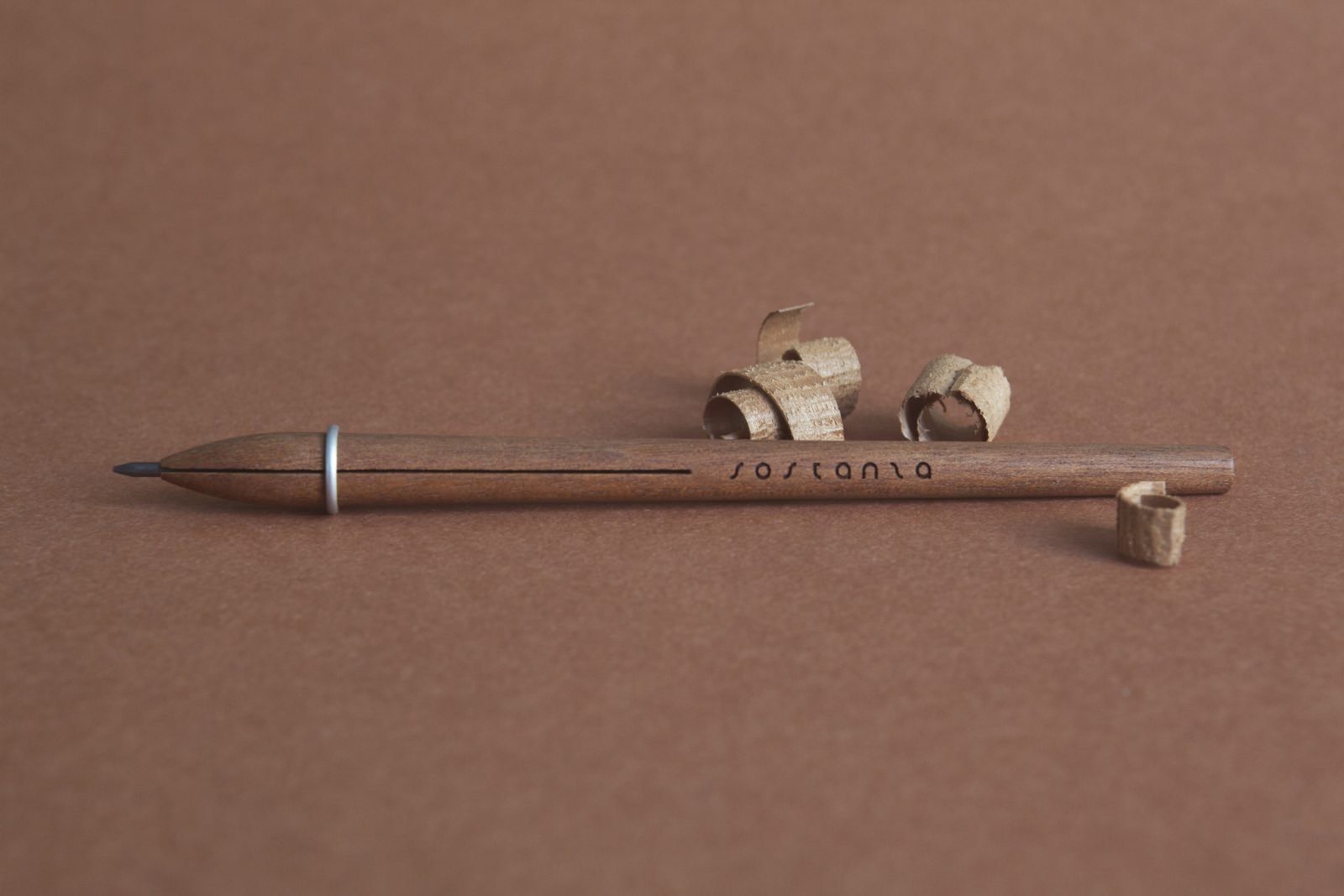 Pininfarina Bleistift Sostanza Mahagoni Stift (kein aus Edelholz Set) Bleistift erneuerbare, Pencil