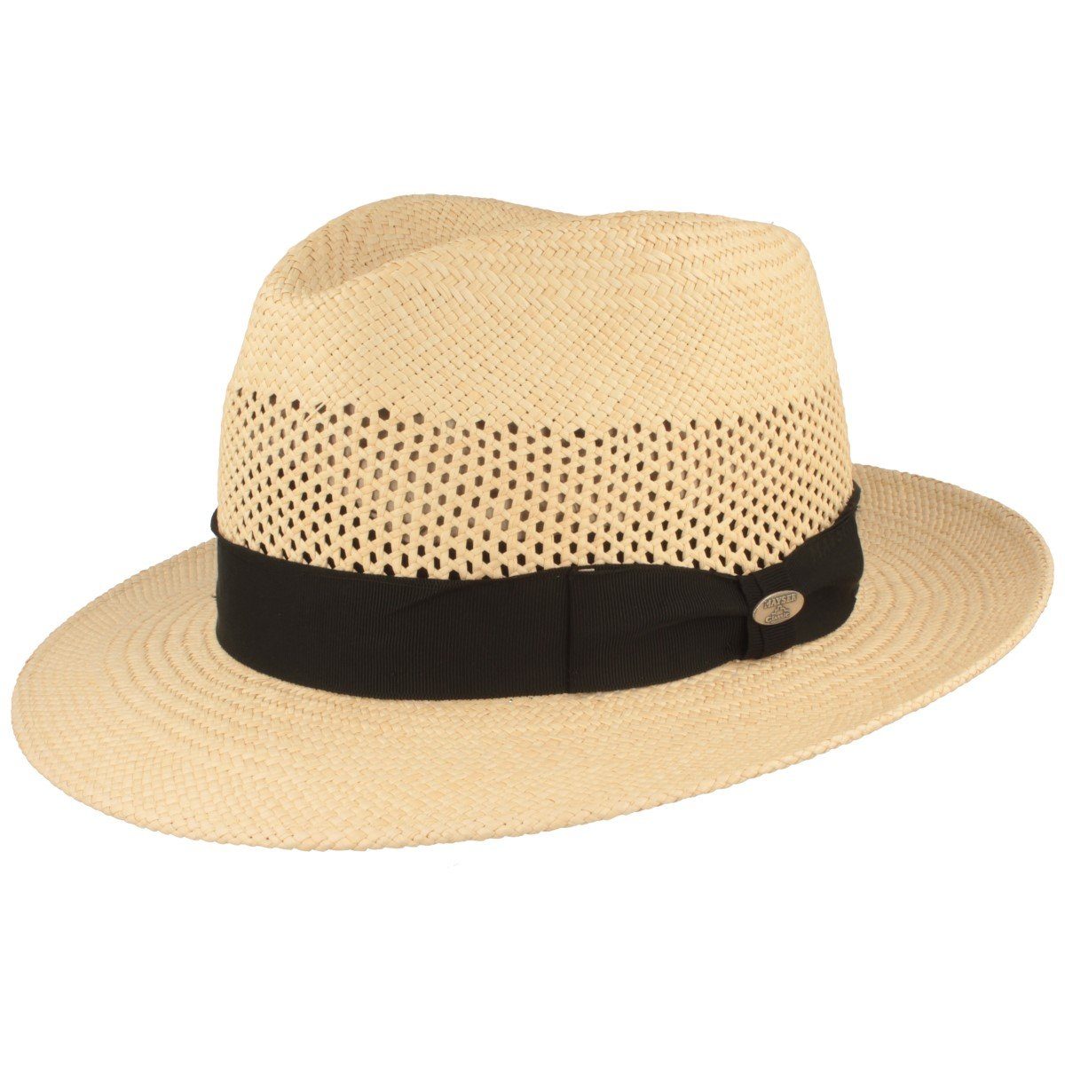 Mayser Strohhut echter Netz Panamahut Imperia in Bogart-Form