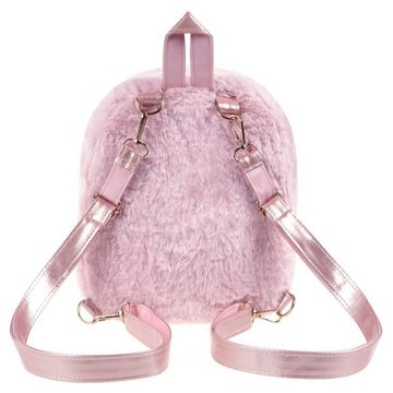 GalaxyCat Daypack Plüsch Ita bag Mini Rucksack mit transparentem Sichtfenster im LinaBel, Itabag Minirucksack