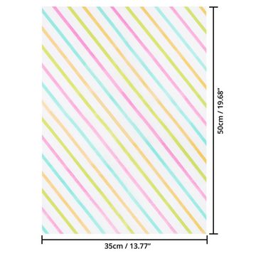 Belle Vous Aquarellpapier 60 Stück farbiges Seidenpapier - 35 x 50 cm, 60 Stk. farbiges Seidenpapier - 35 x 50 cm