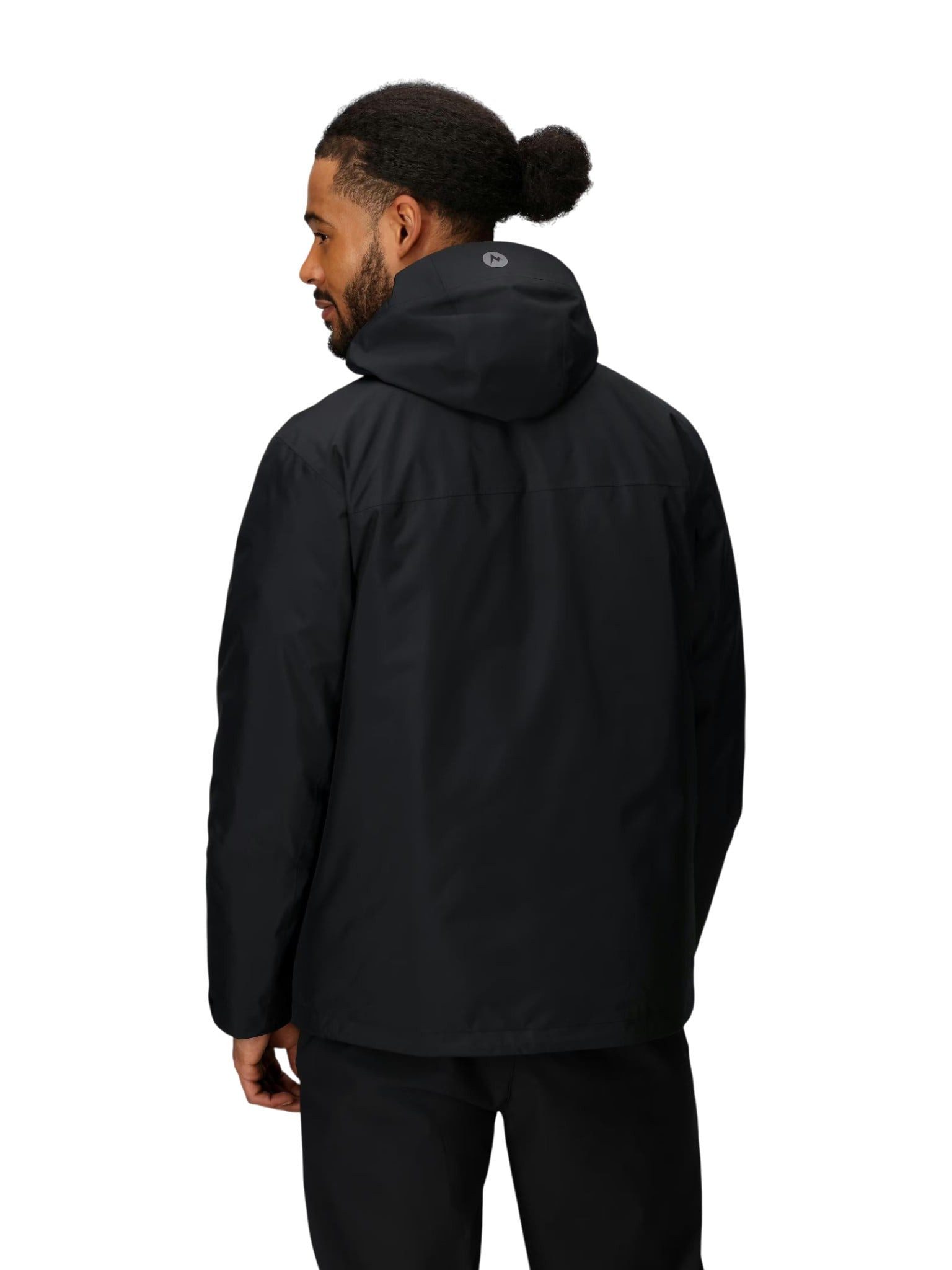 Marmot Regenjacke Minimalist Pertex 3in1 (Hardschell, wasserdicht) schwarz Herren